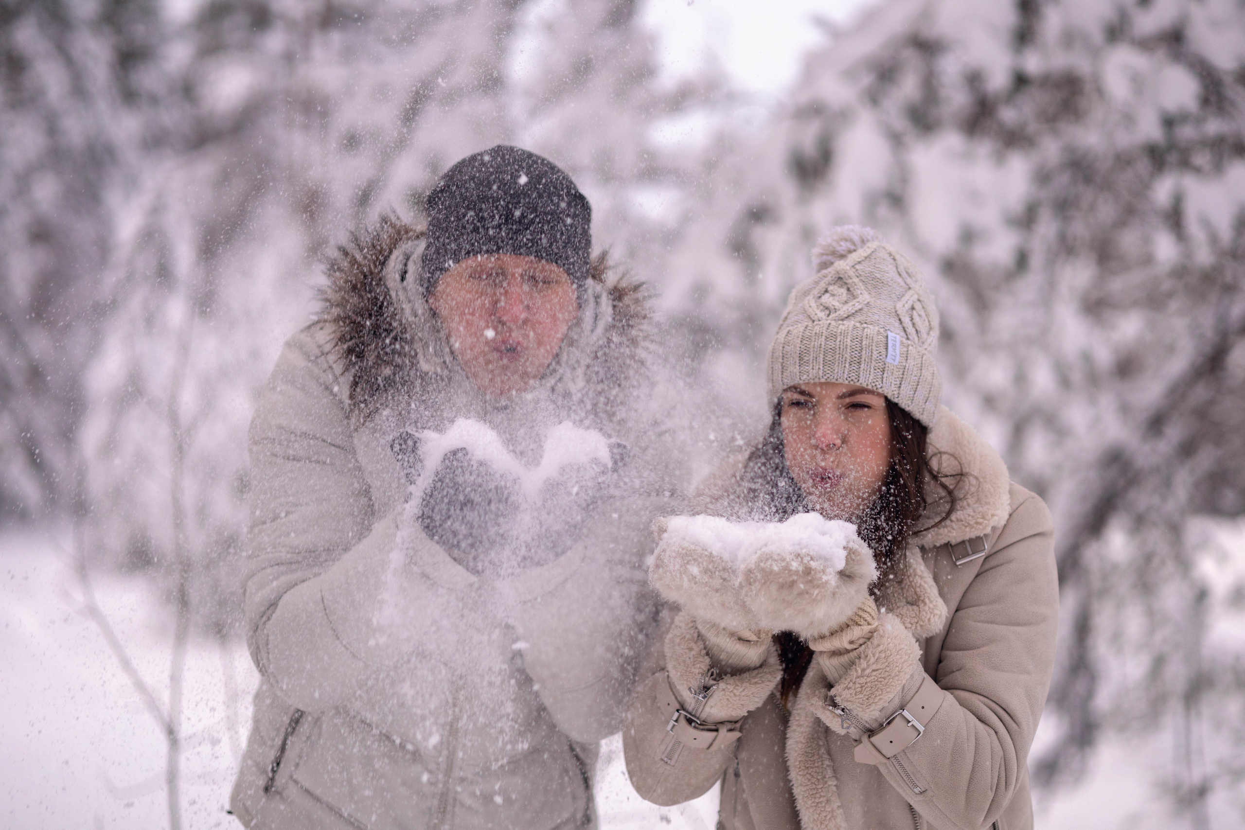 Зимняя фотосессия. Женский и семейный фотограф в Москве Ирина Вертебная