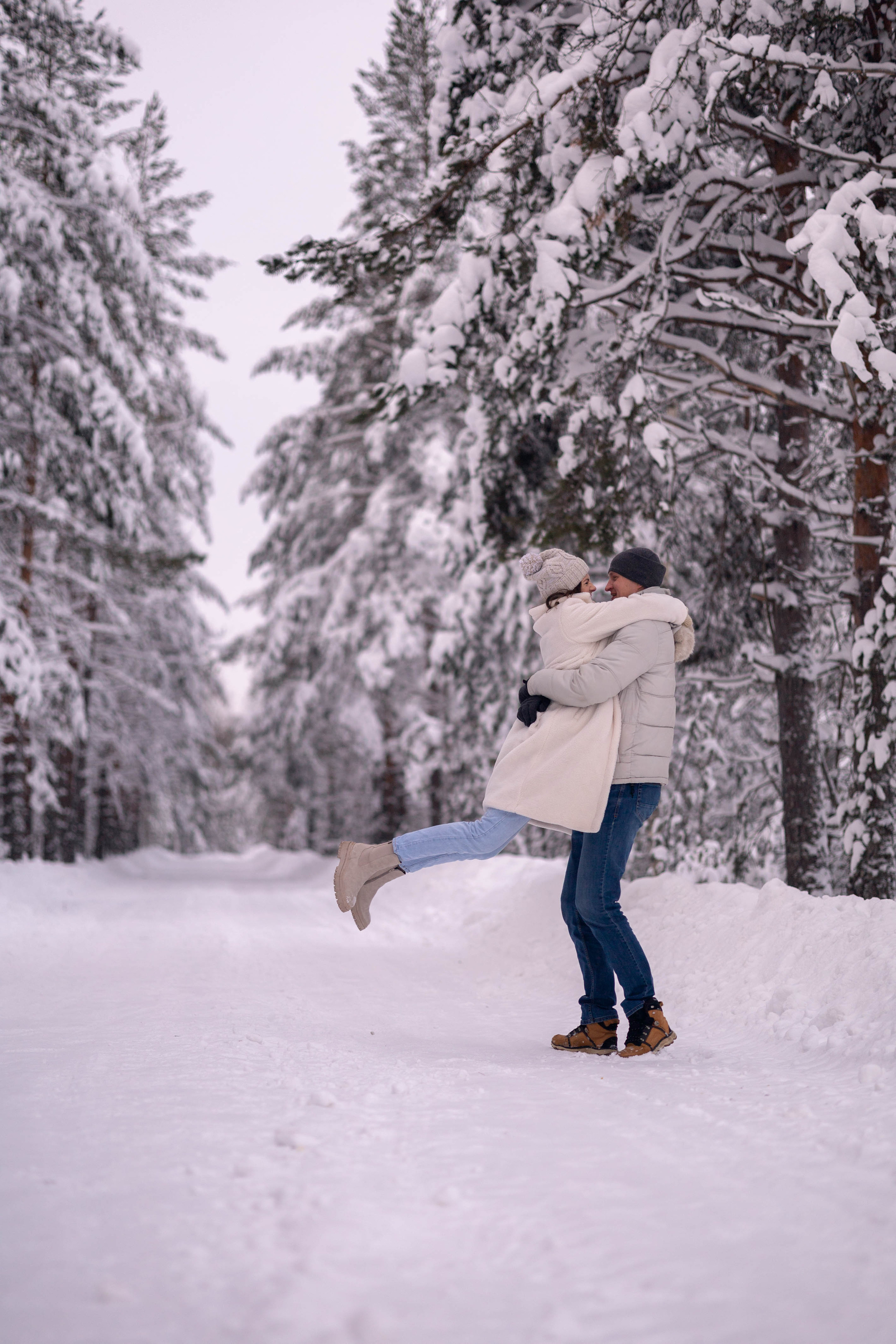 Зимняя фотосессия. Женский и семейный фотограф в Москве Ирина Вертебная