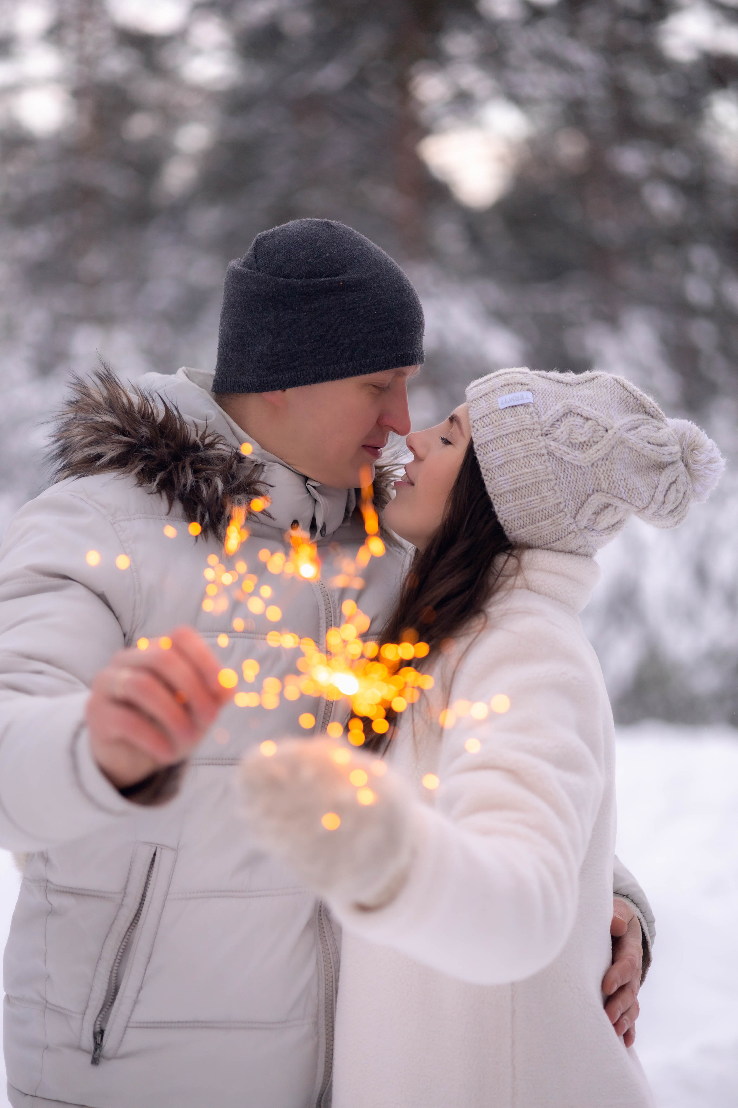 Зимняя фотосессия. Женский и семейный фотограф в Москве Ирина Вертебная