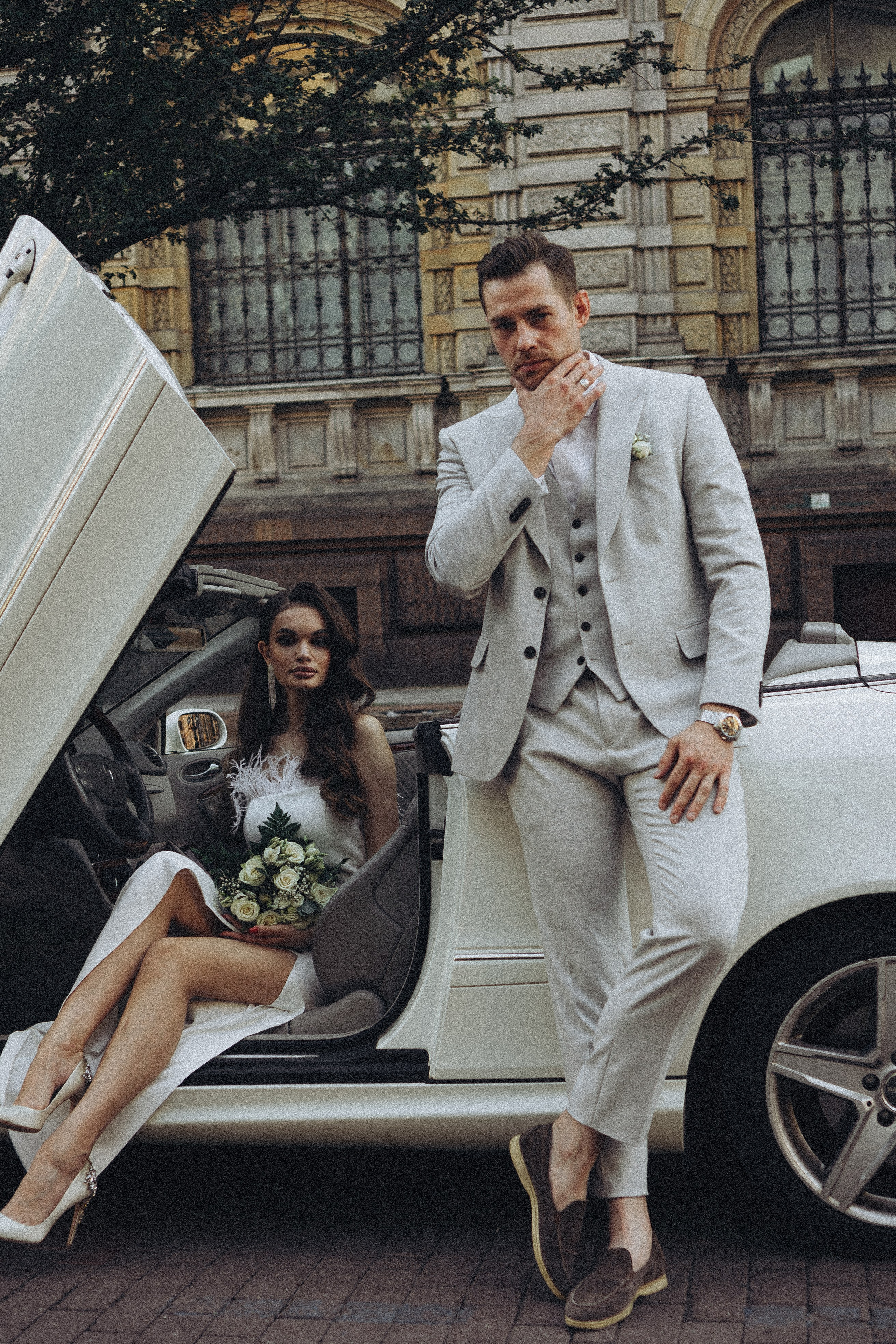 Свадебная сьемка у академии Штиглица. Профессиональный фотограф, Санкт-Петербург — Виктория Богомолова