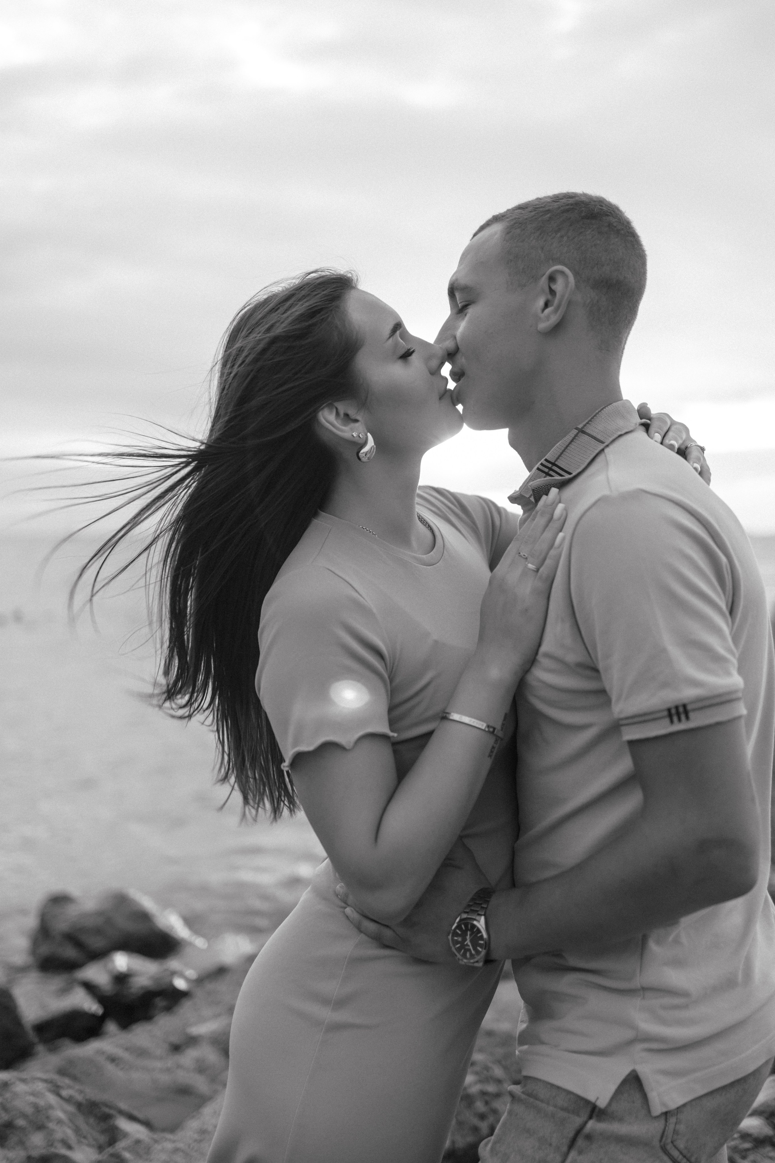 Лавстори пляж Метрополь. Семейный и портретный фотограф в Геленджике Любовь Бодрова