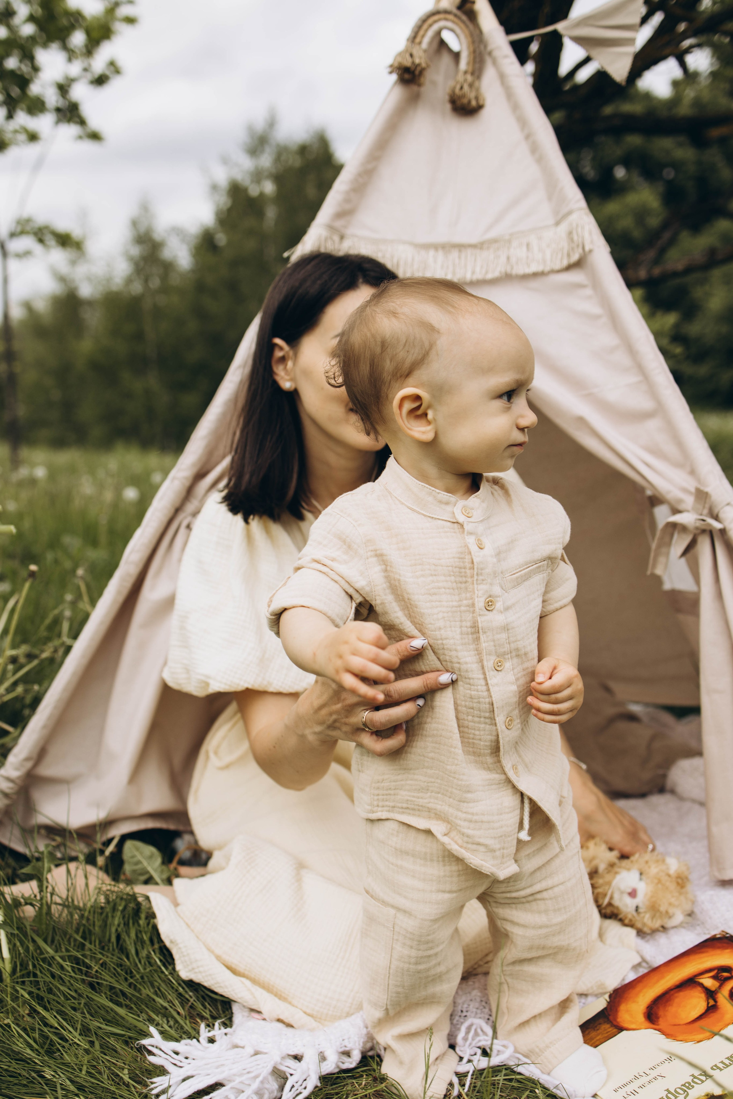 Маша, Женя, Ариана и Мирон. Семейный фотограф в Москве Виктория Ястребинская