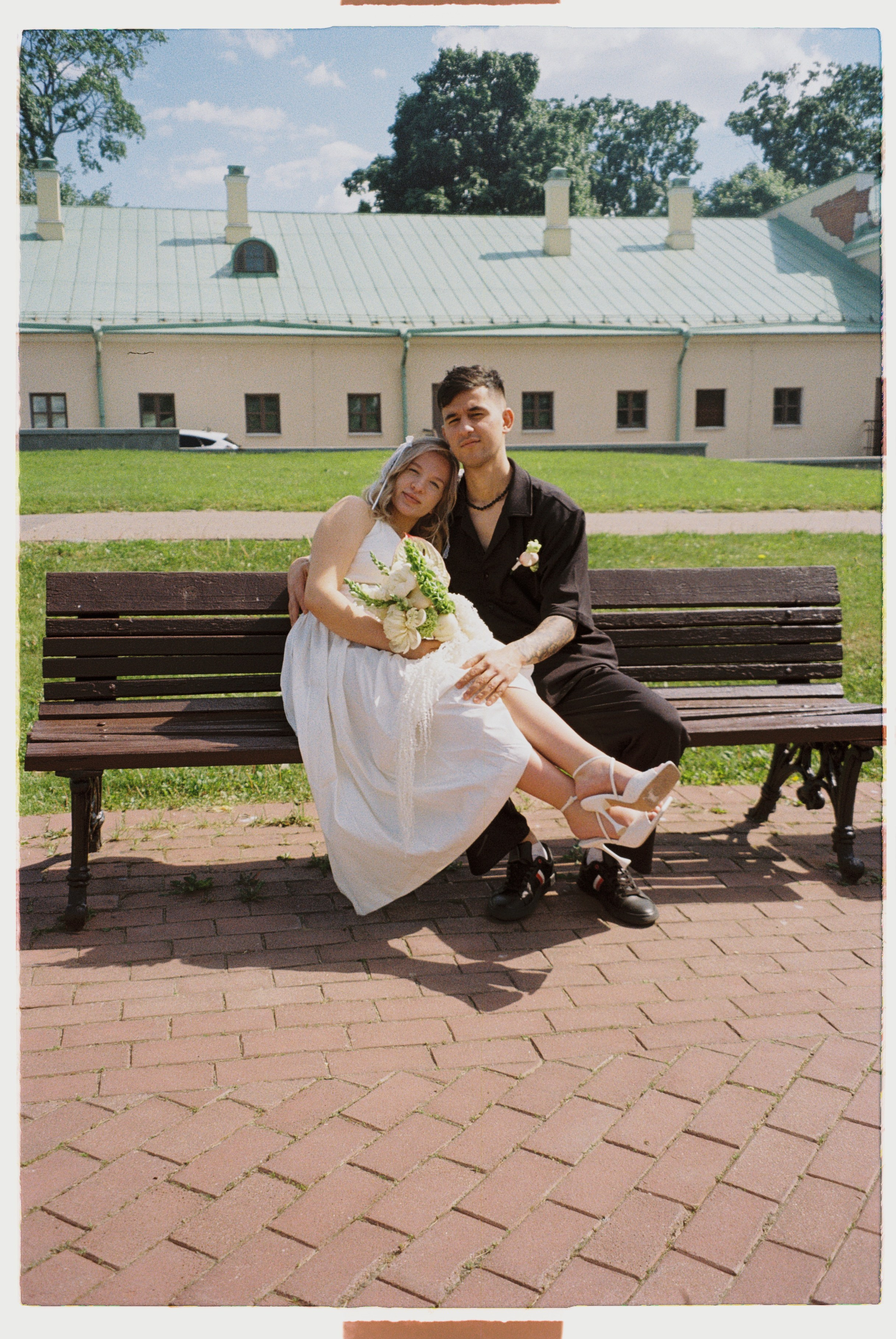 На плёнку (Анна и Ниджат). Фотограф в Москве — Евгения Прокопенко