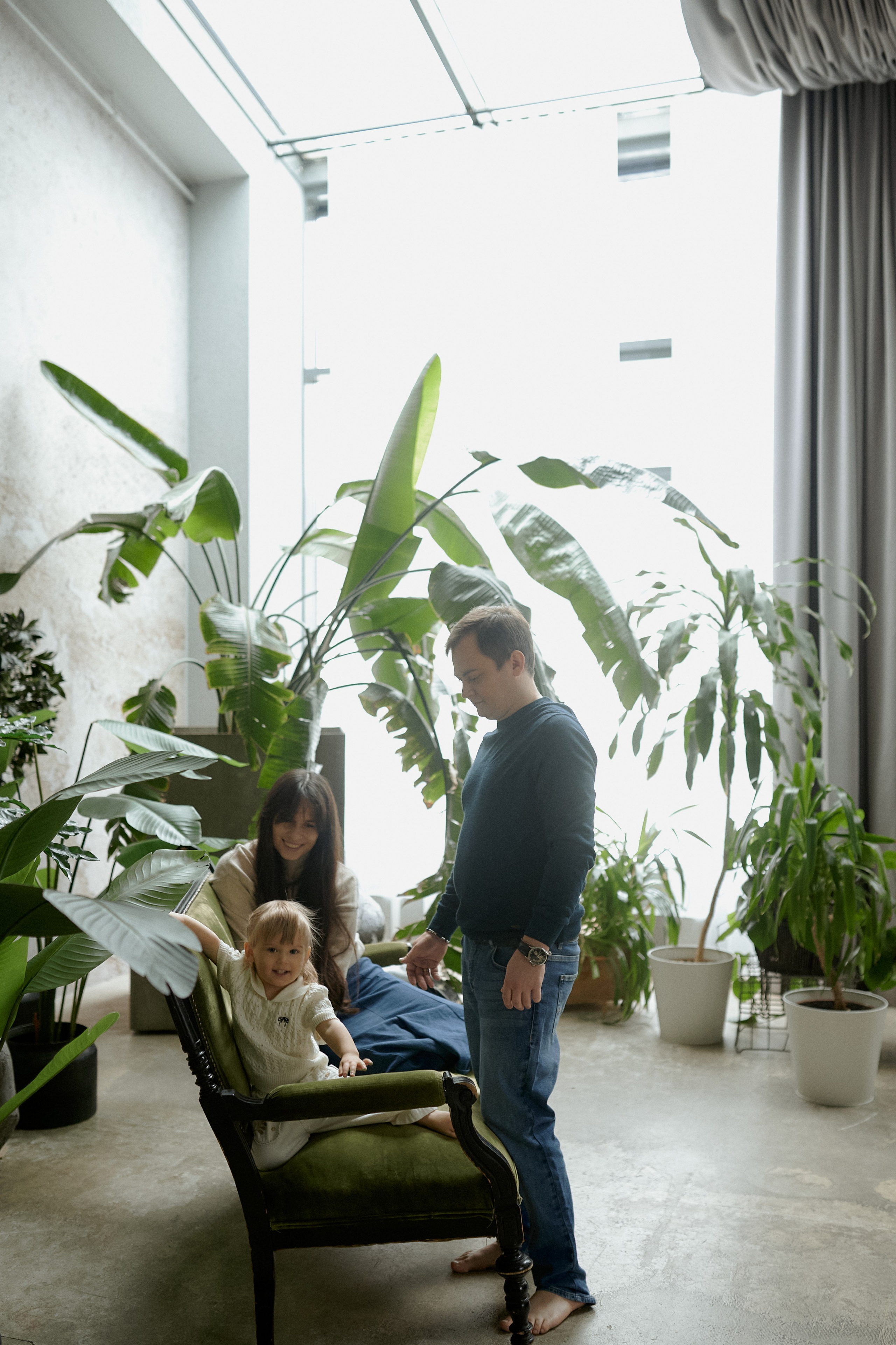 Илья, Ирина и Ева. Семейный и свадебный lifestyle-фотограф в Москве Мария Петрова