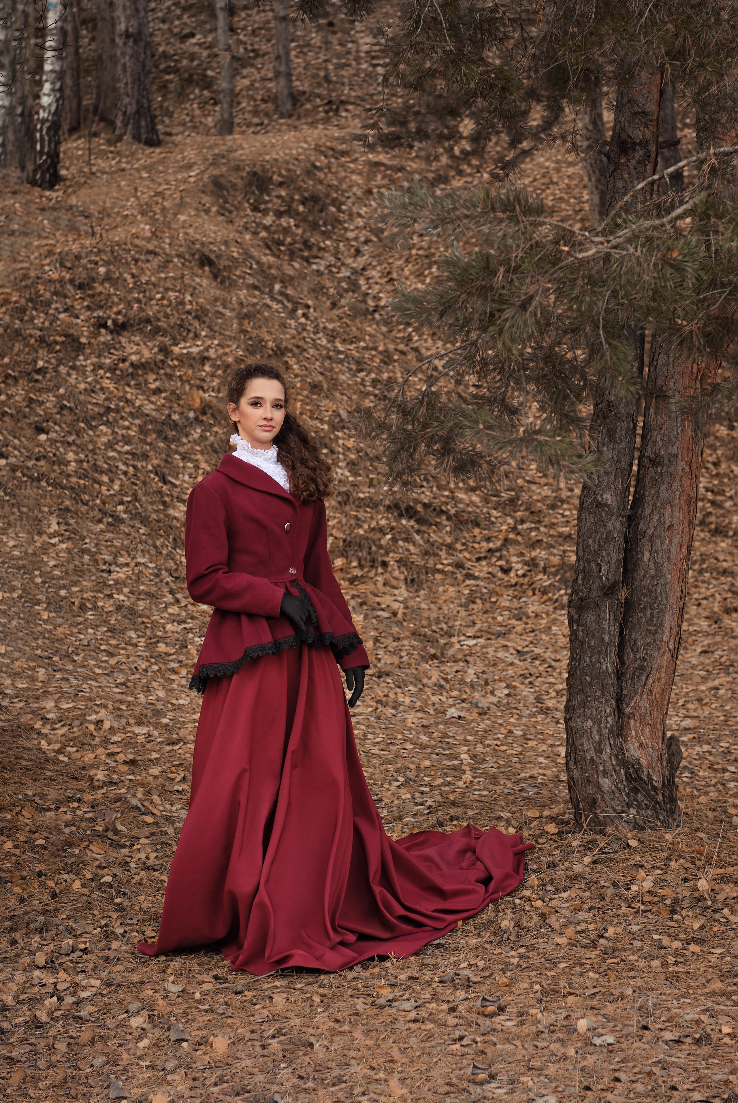 Анна, конная прогулка