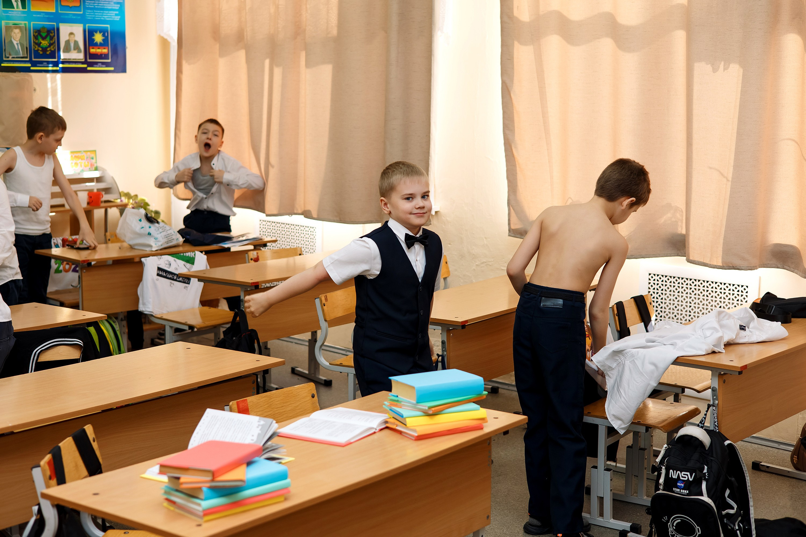 4 класс 7 школа. Фотограф Любовь Корниенко, Примоский край