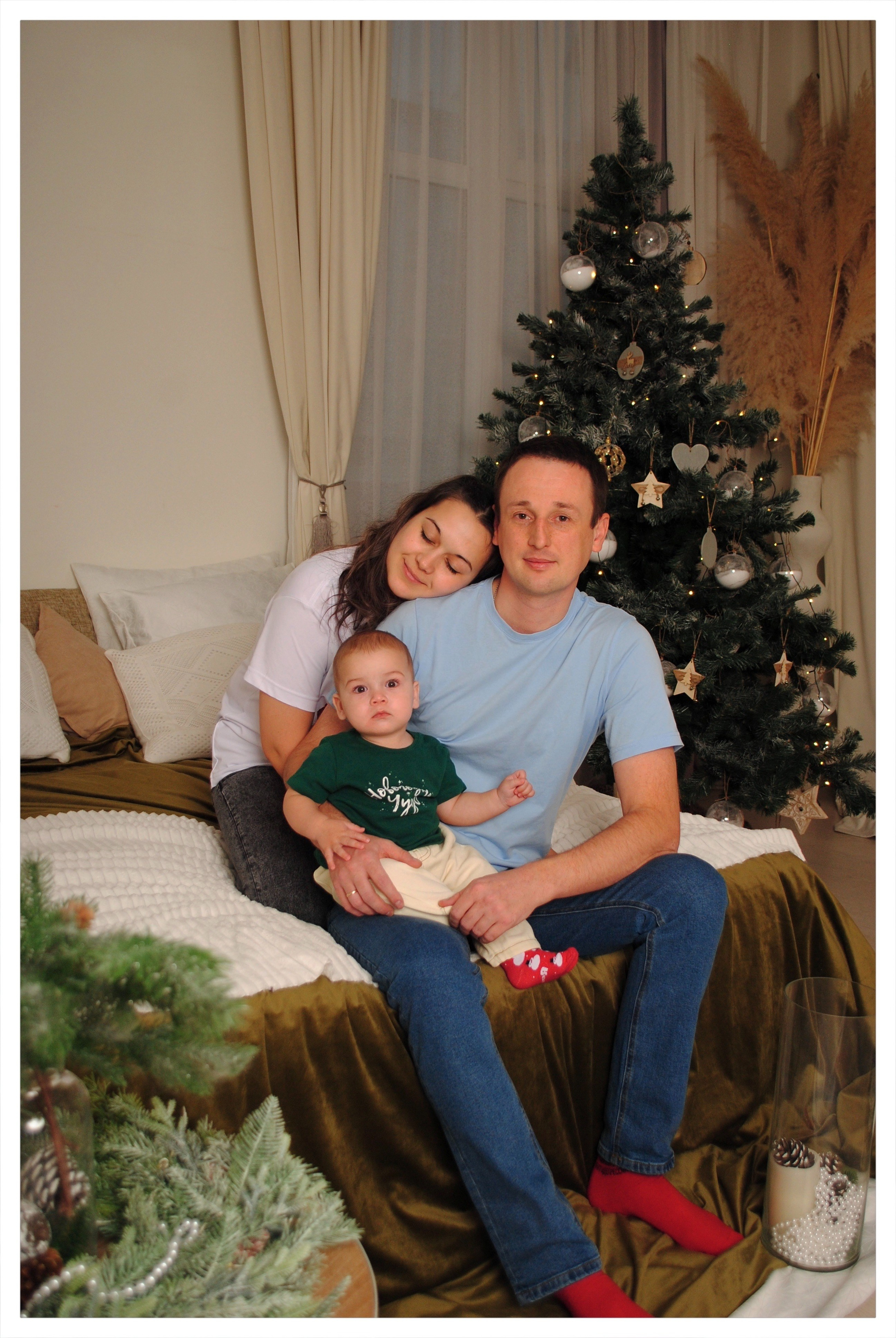 Дарья и семья. Фотограф Мария Мусаелян