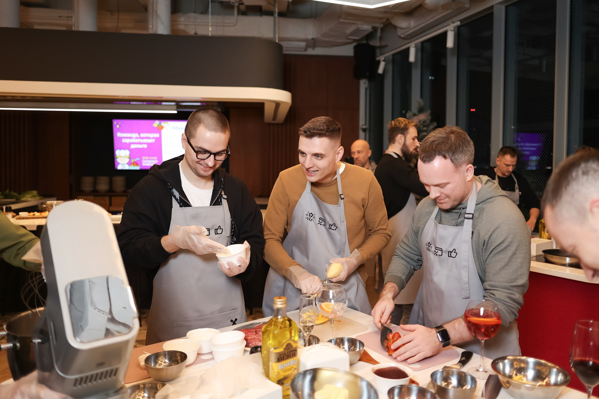 Кулинарный мастер-класс. Репортажный фотограф видеограф в Москве Ольга Плаксина