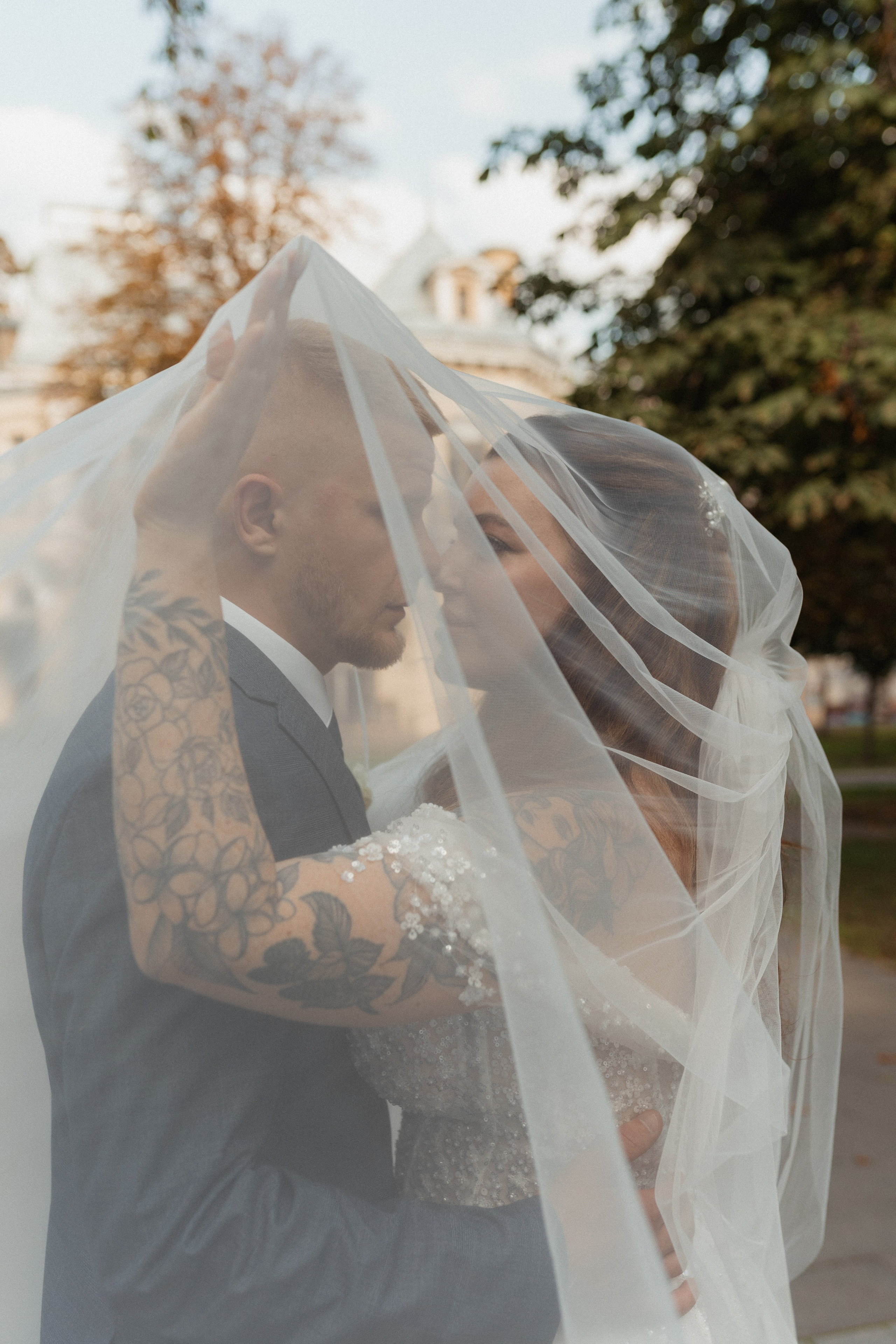 Свадебная фотосессия в Москве. Свадебный фотограф в Москве Анна Полушина