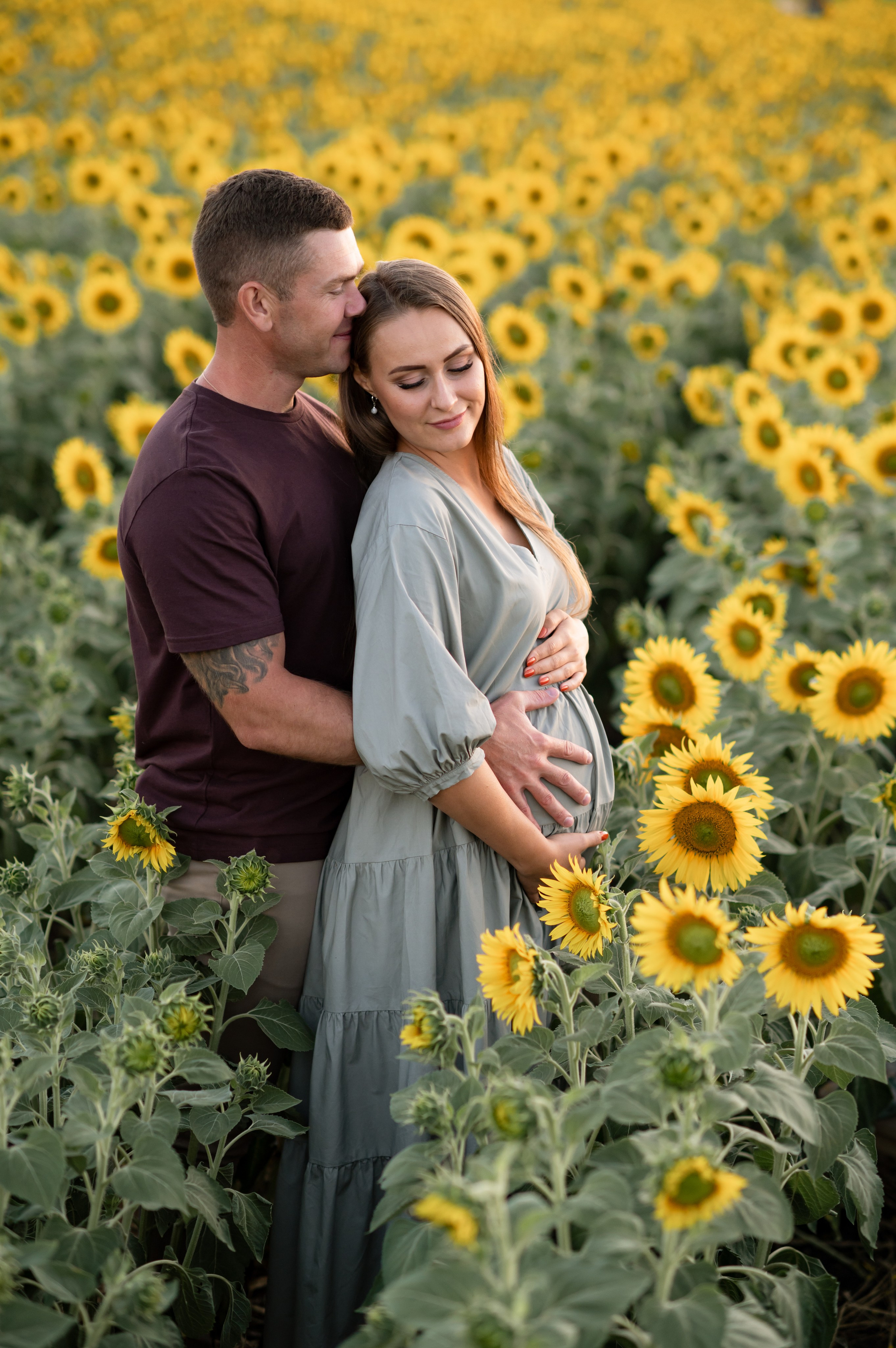 Подсолнухи. Семейный фотограф в Красноярске Надежда Кошелева