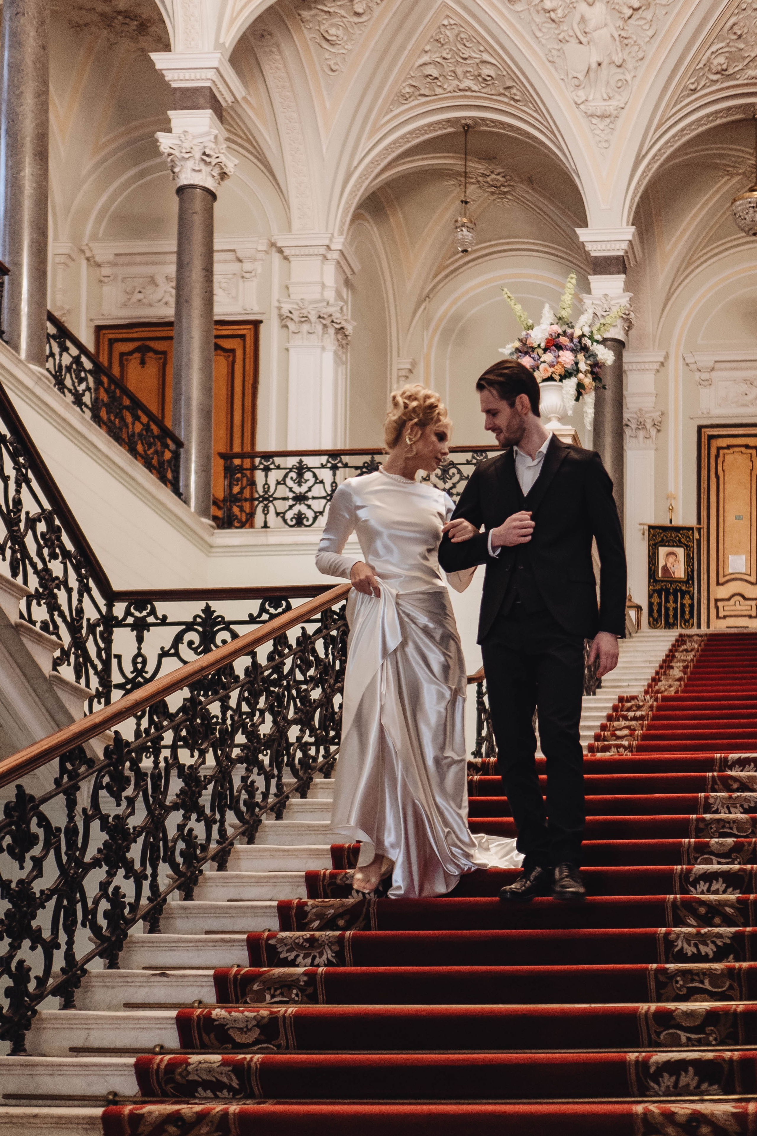 СВАДЕБНАЯ ФОТОСЕСИИЯ В НИКОЛАЕВСКОМ ДВОРЦЕ. Профессиональный фотограф, Санкт-Петербург — Виктория Богомолова