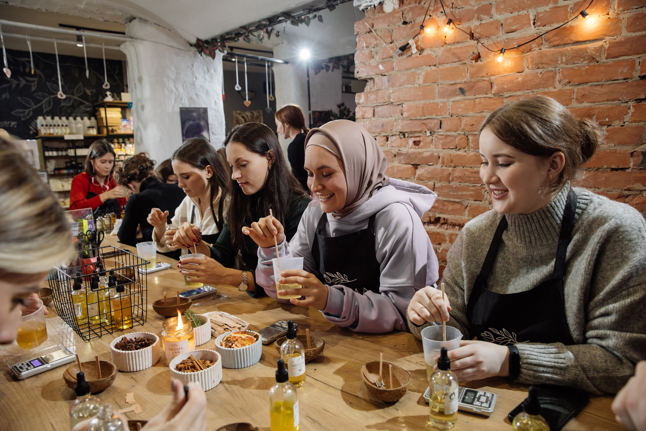 Корпоратив компании Технологии Доверия Аудит — творчество с AROMALAGE