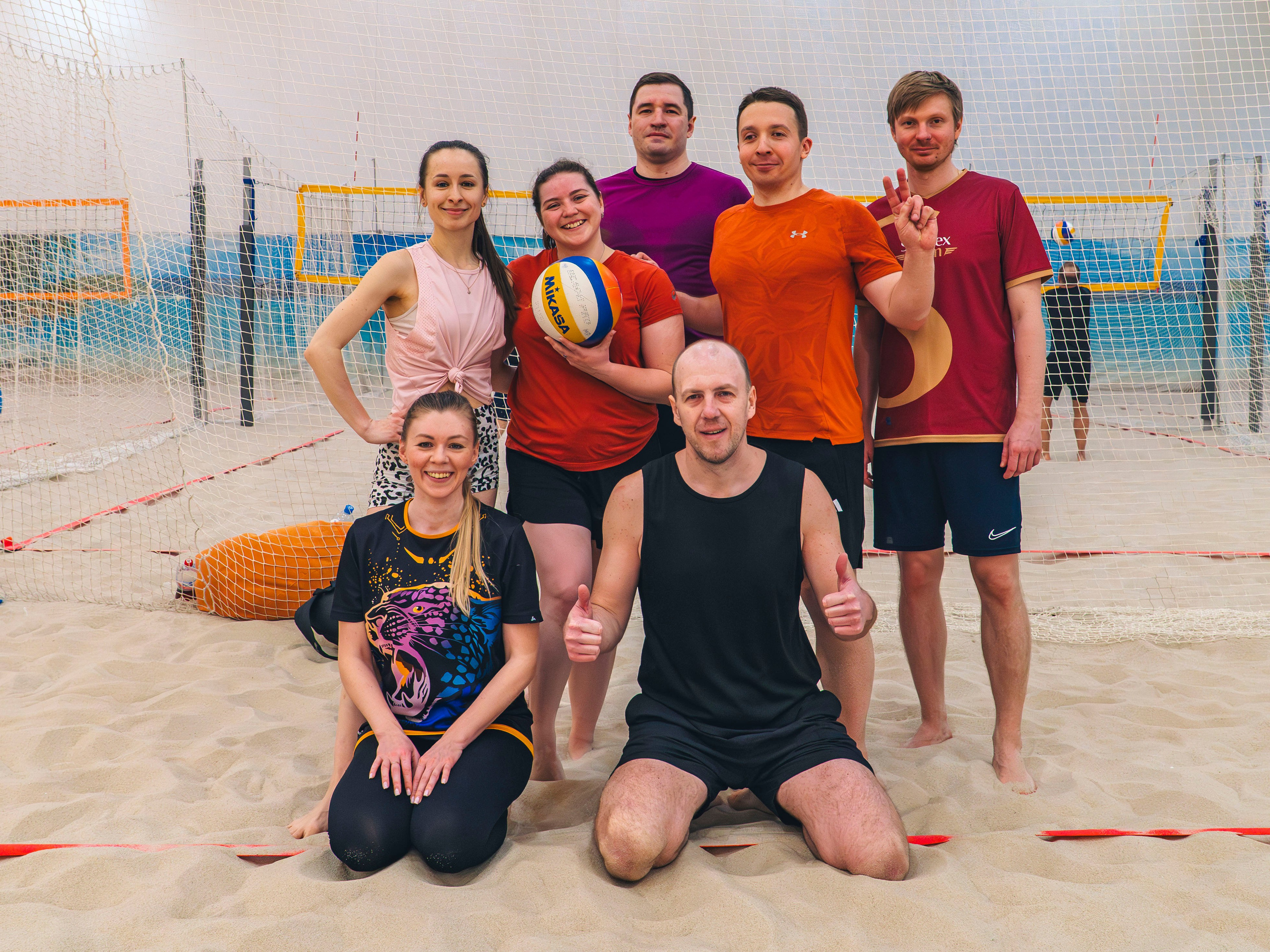 Пляжный волейбол. Фотограф Владимир Бакарюк