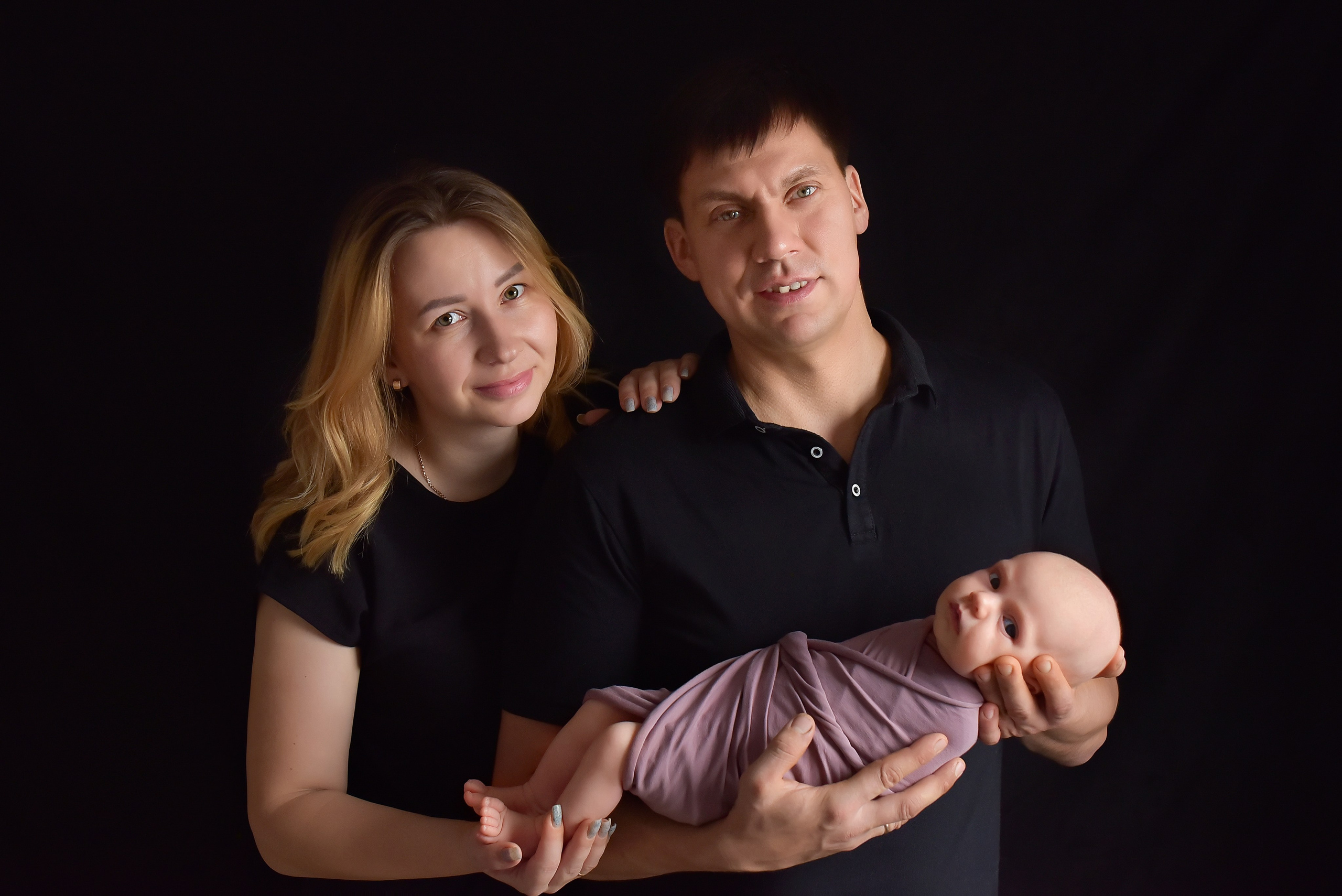 Кадры с родителями. Елена Комиссарова-фотограф новорожденных в г. Иваново