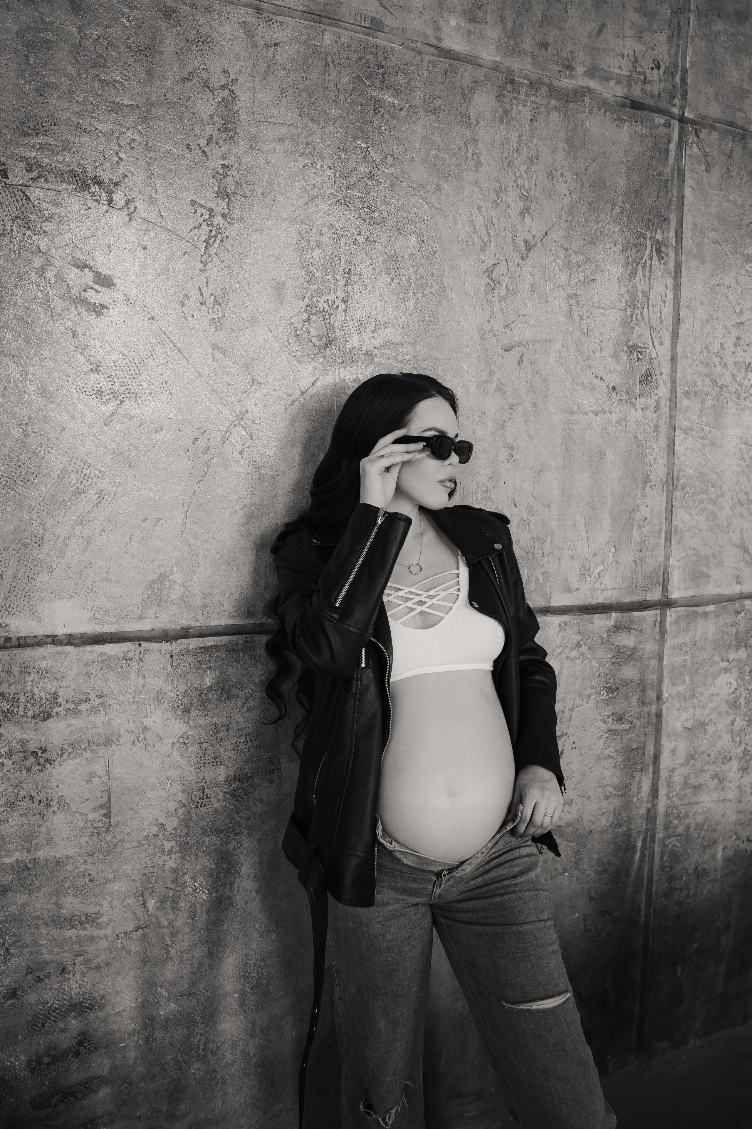 Фотосессия беременной девушки в фотостудии. Свадебный и семейный фотограф в Самаре и Тольятти | Елена Топанцева