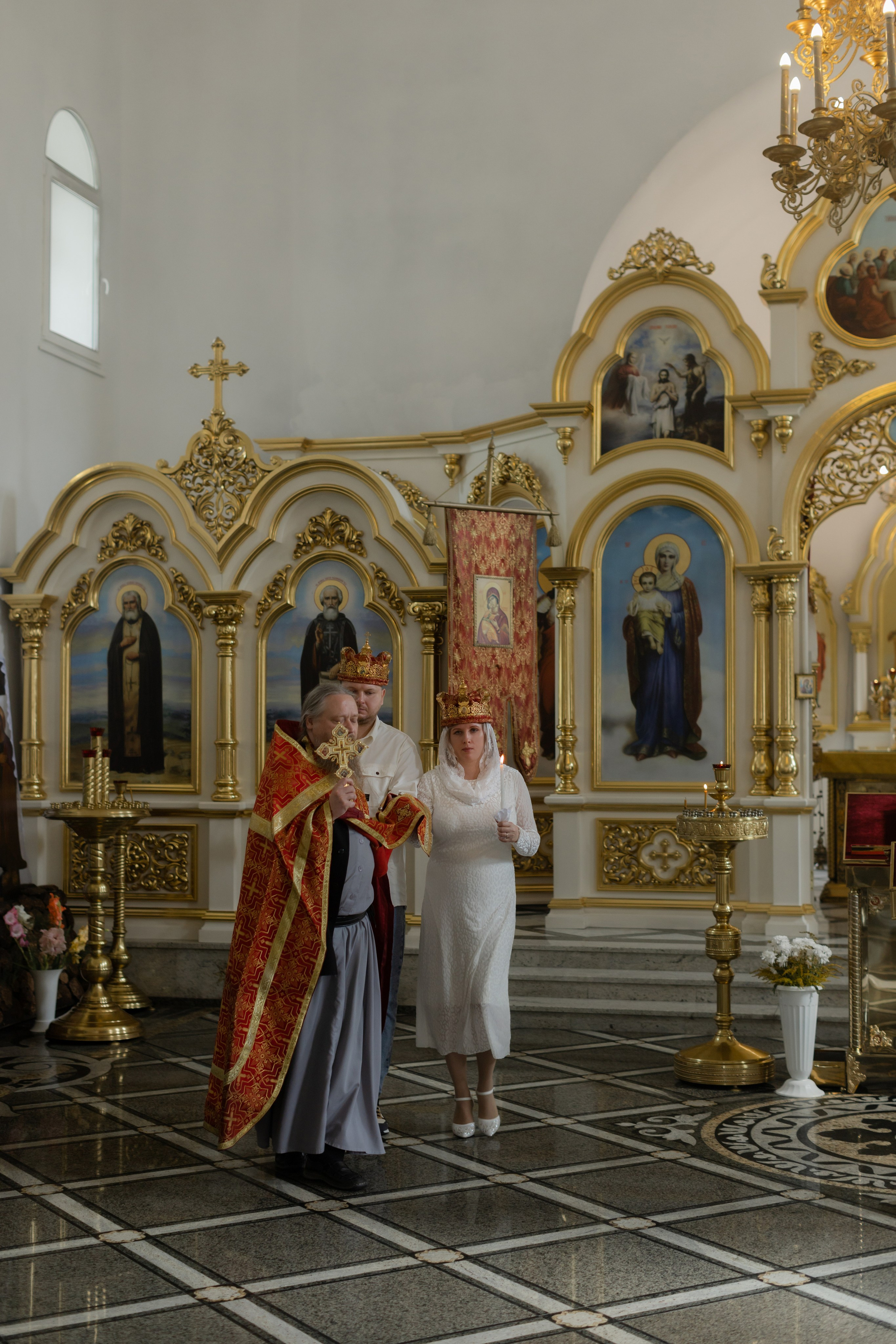 Венчание (Храм святителя Иннокентия). Свадебный и семейный фотограф в Перми Дергачева Кристина