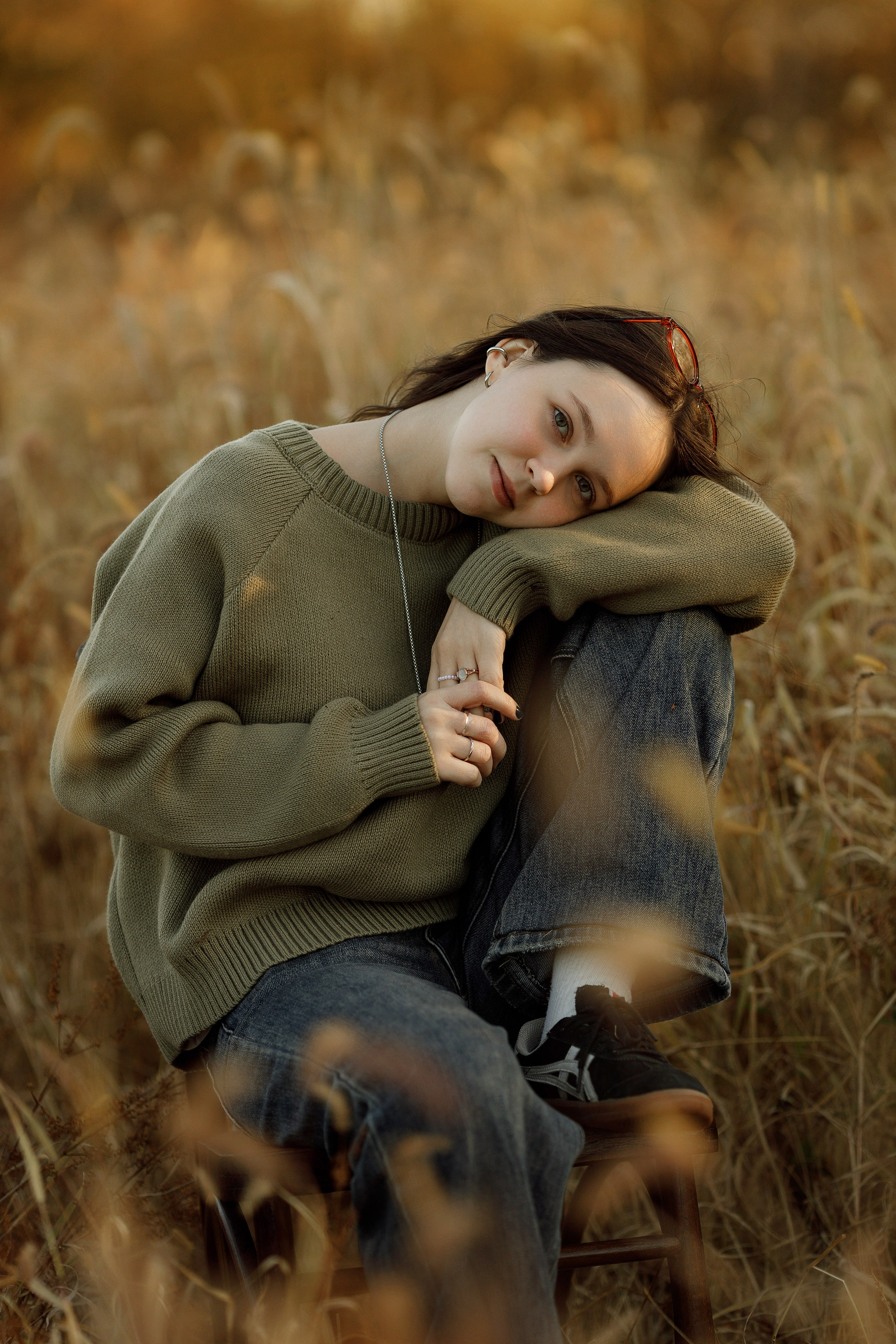 Осень 11 класс (съемка в поле). Photoalbum-vl.ru