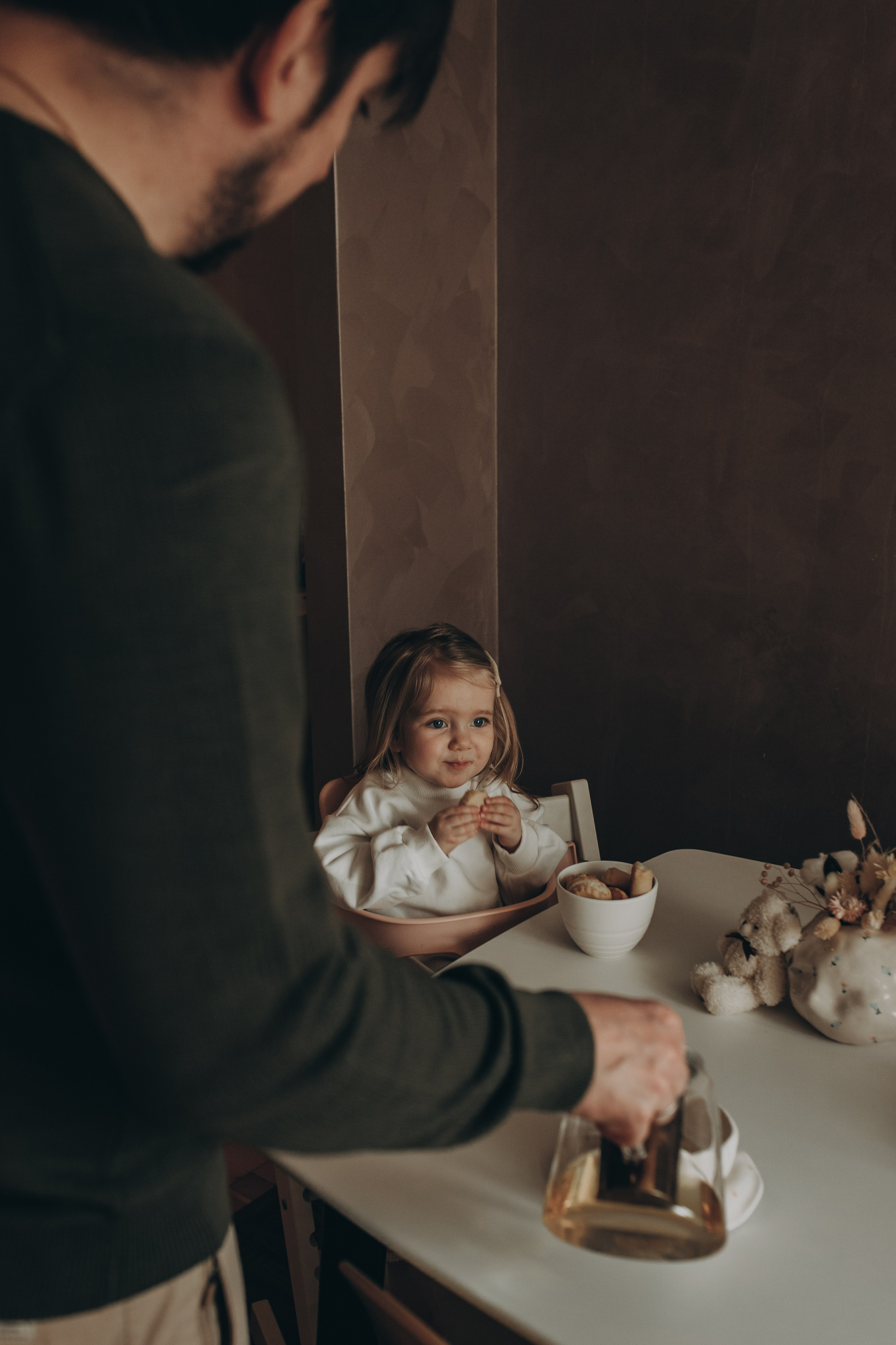Наташа, Михаил, Вероника. Семейный фотограф Полина Сарина Москва