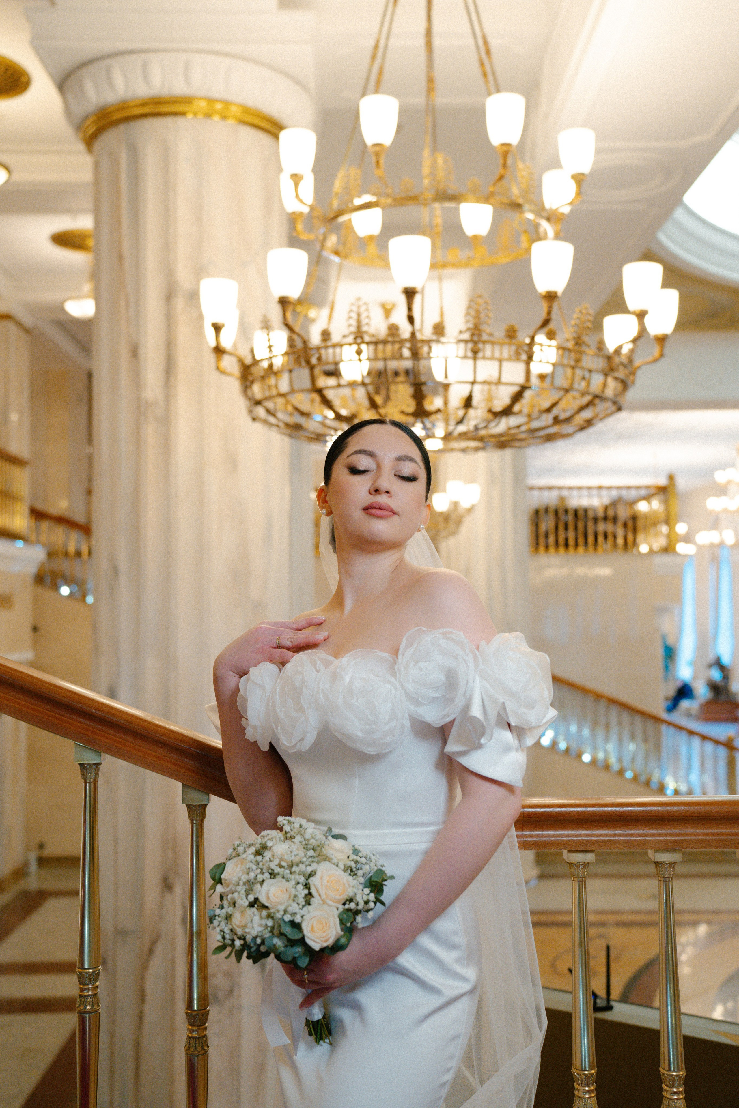 Свадебная фотосессия в гостинице Украина