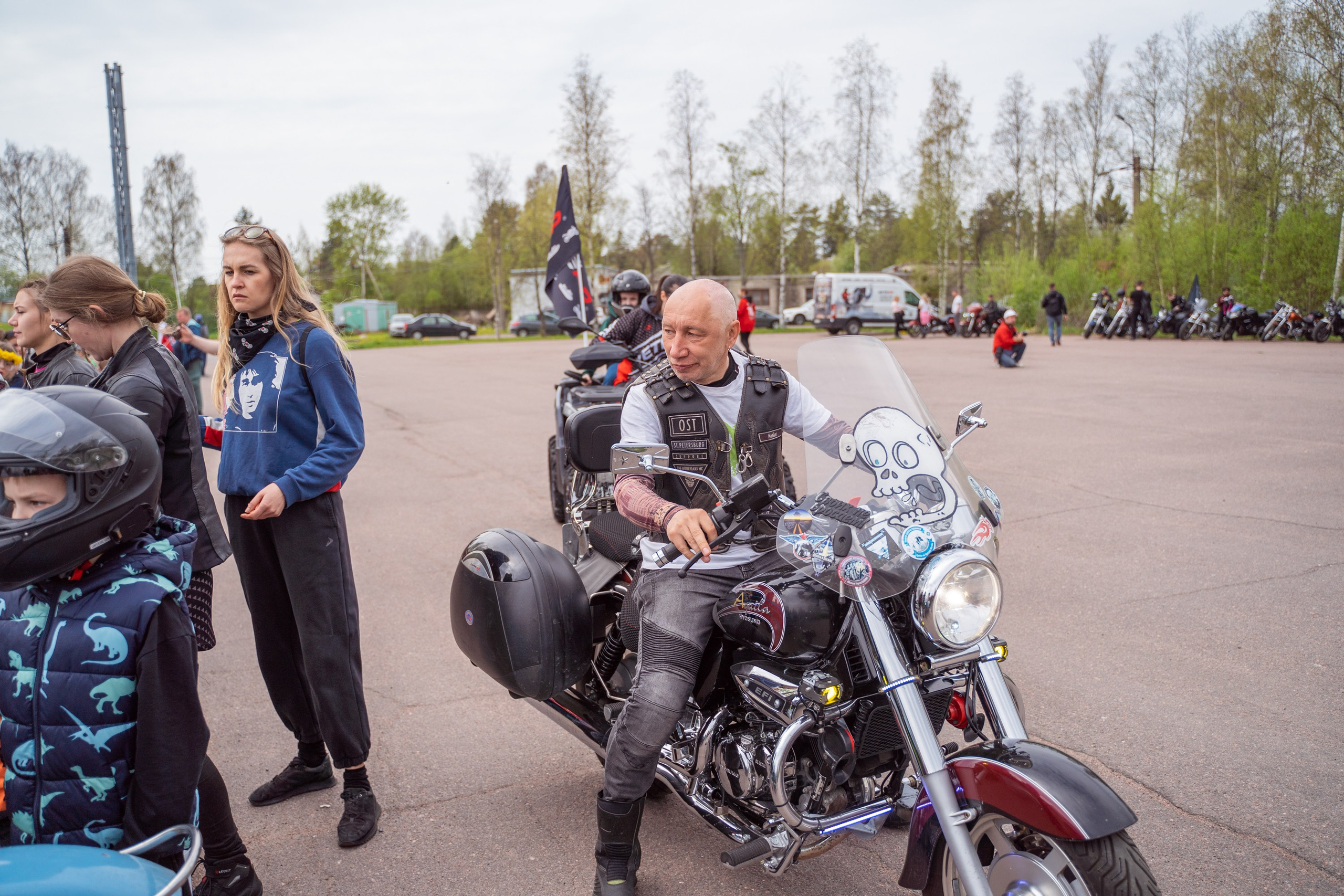 Мотоциклы —репортажная фотосъемка в Санкт-Петербурге. Свадебный, семейный, портретный, репортажный фотограф в Санкт-Петербурге