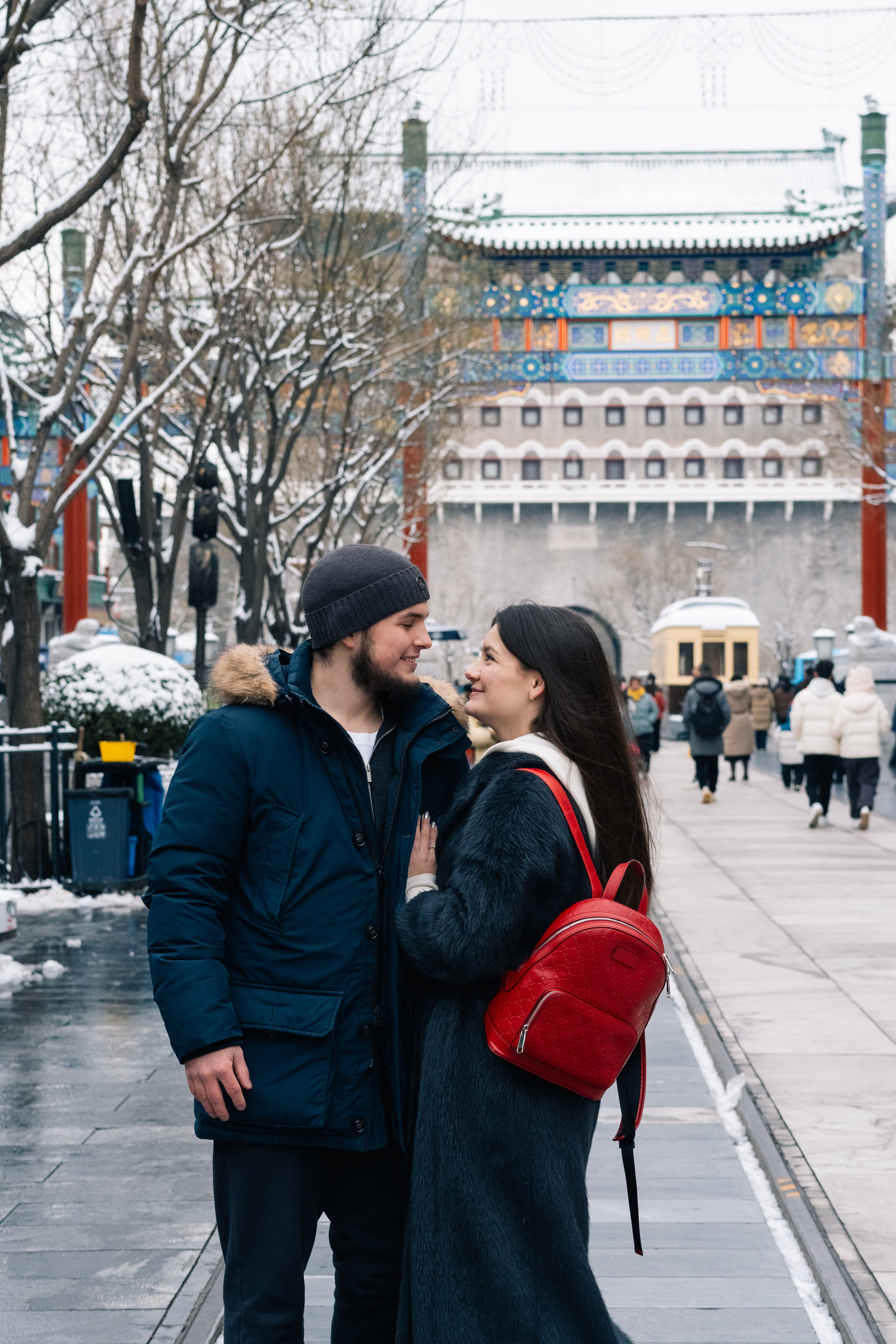 Winter Beijing, photoshoot