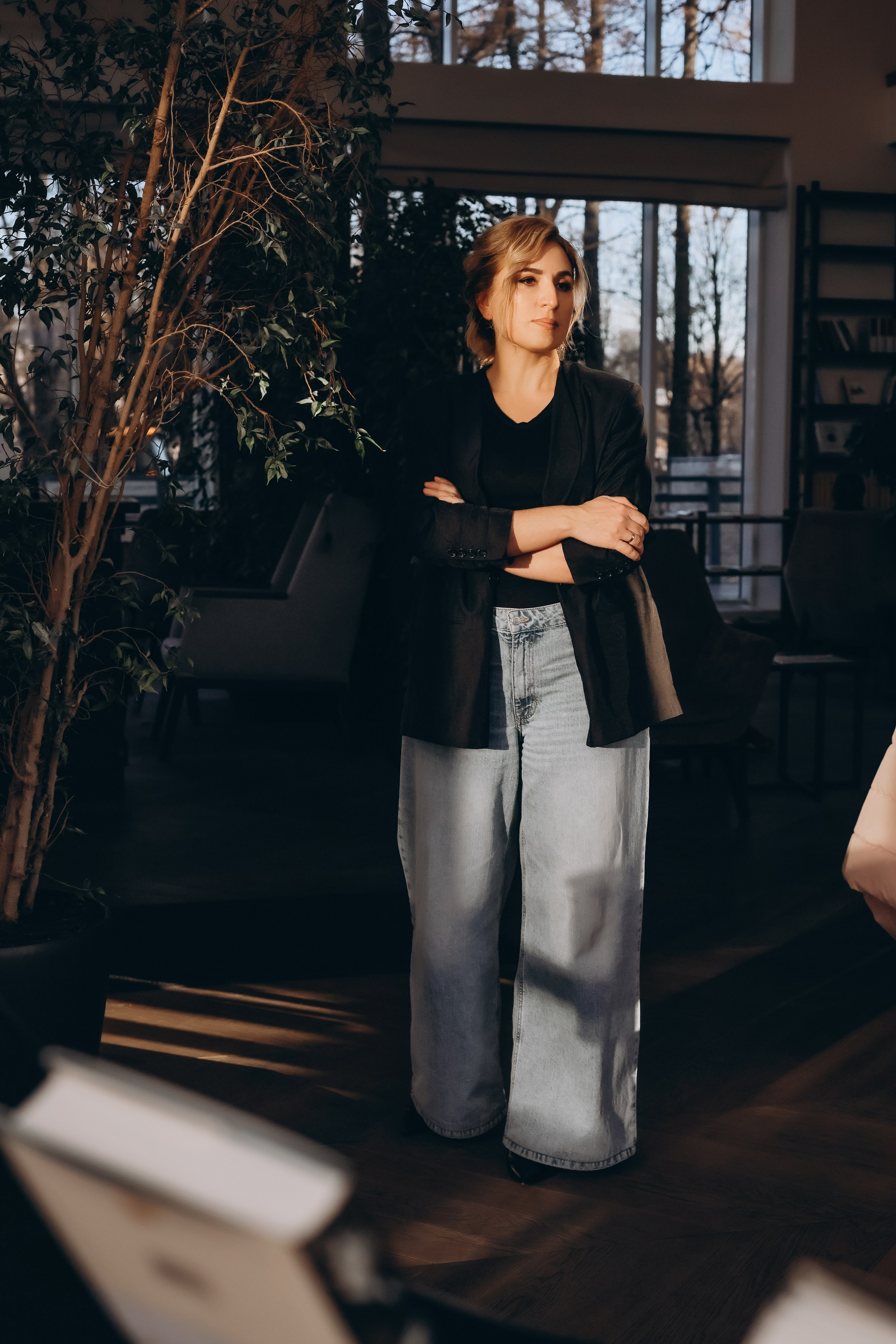 Яна и библиотека (репортажный портрет). Портретный и репортажный фотограф в Москве, Ольга Ларема