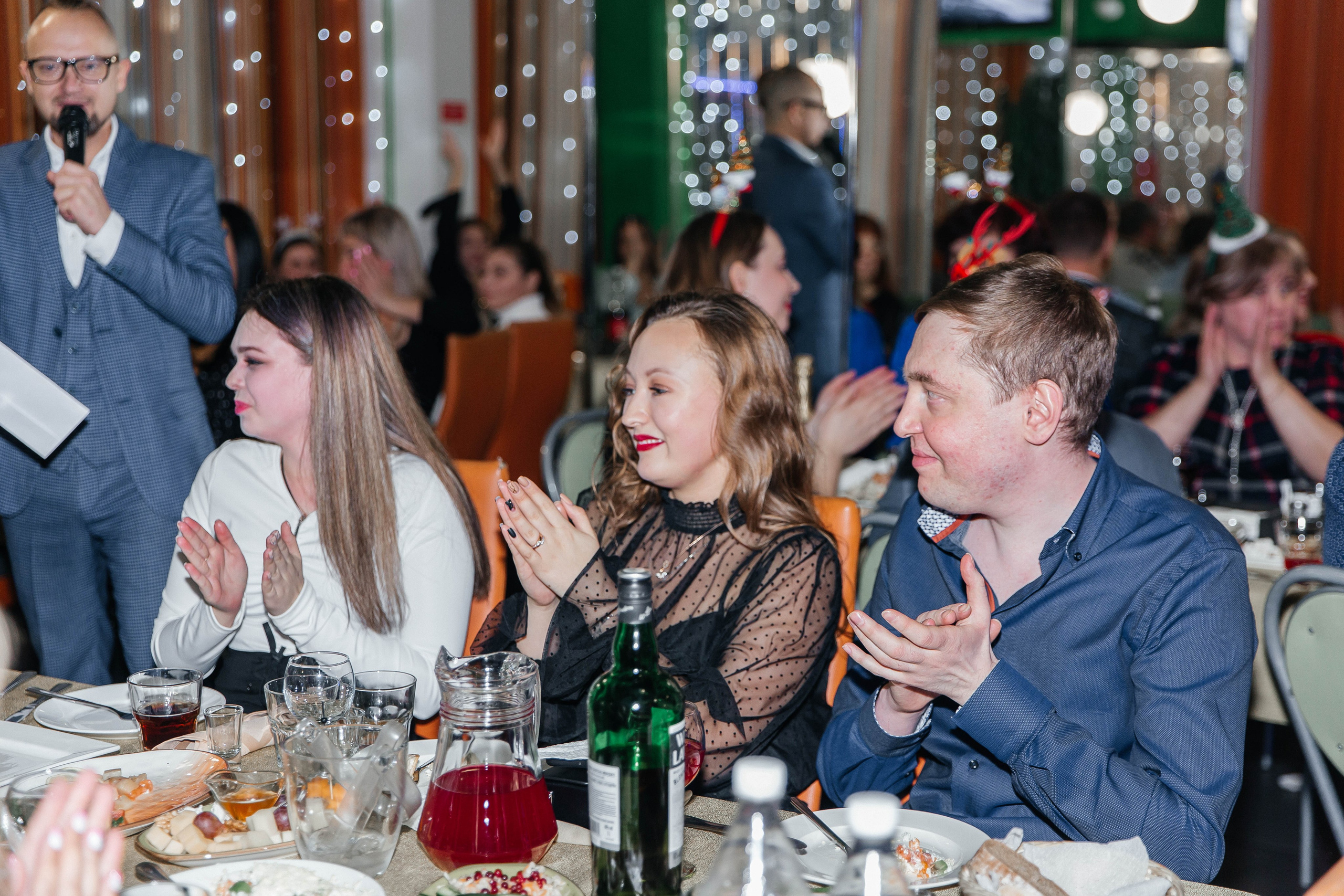 Новогодний корпоратив репортаж. Главная