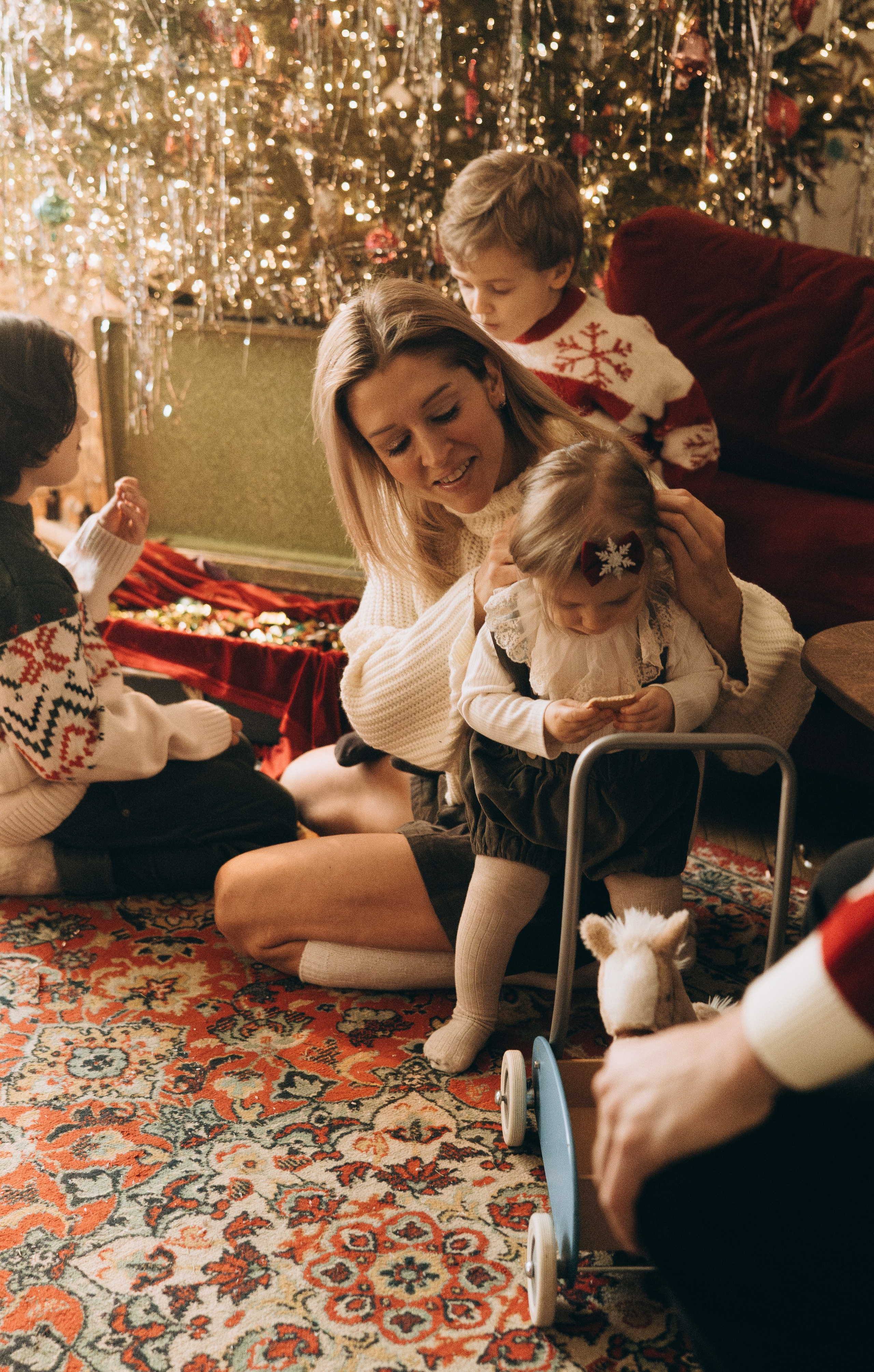 Годик или Ретро Новый год. Семейный, ньюборн фотограф, фотограф на роды в Москве, Виктория Тюльдюкова