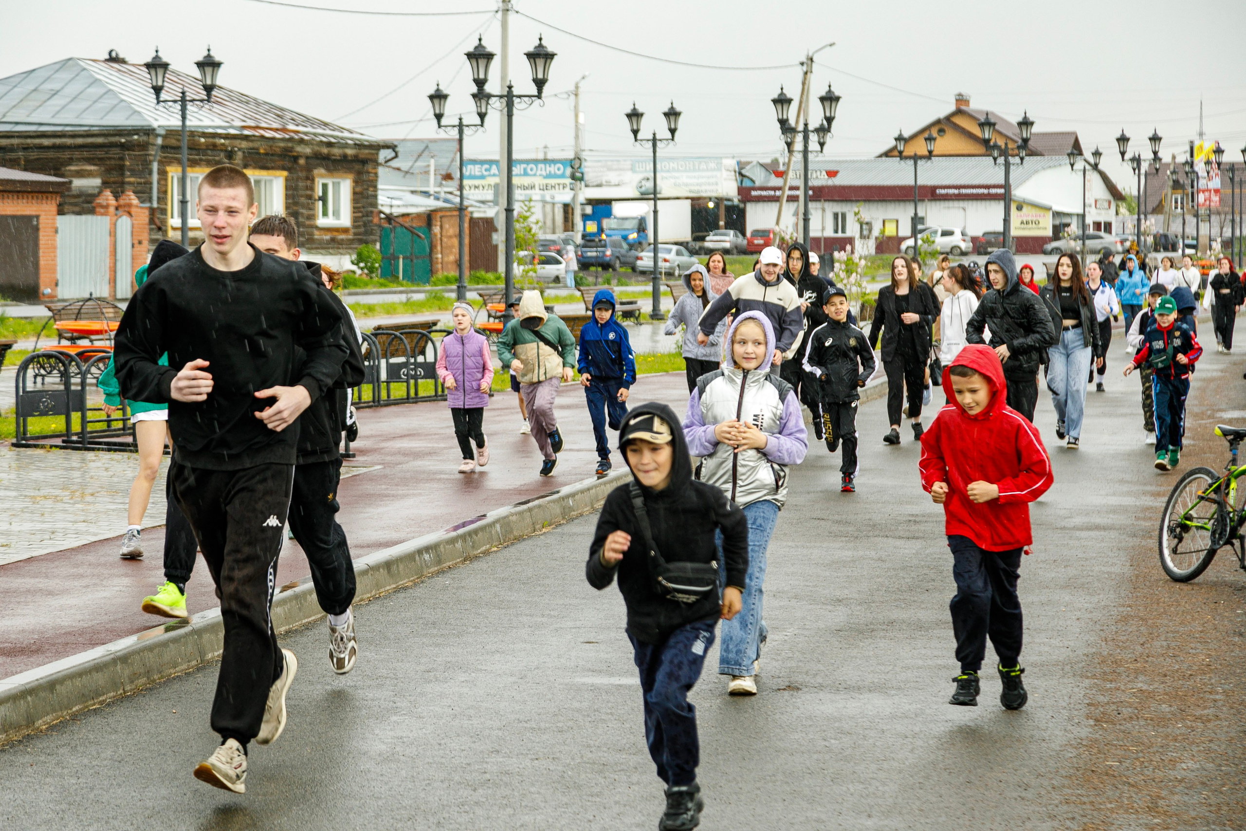 «СпортЛето» и «Зарядка с чемпионом» — семья Сармачевых 😋. Фотограф Андрей Гузеев