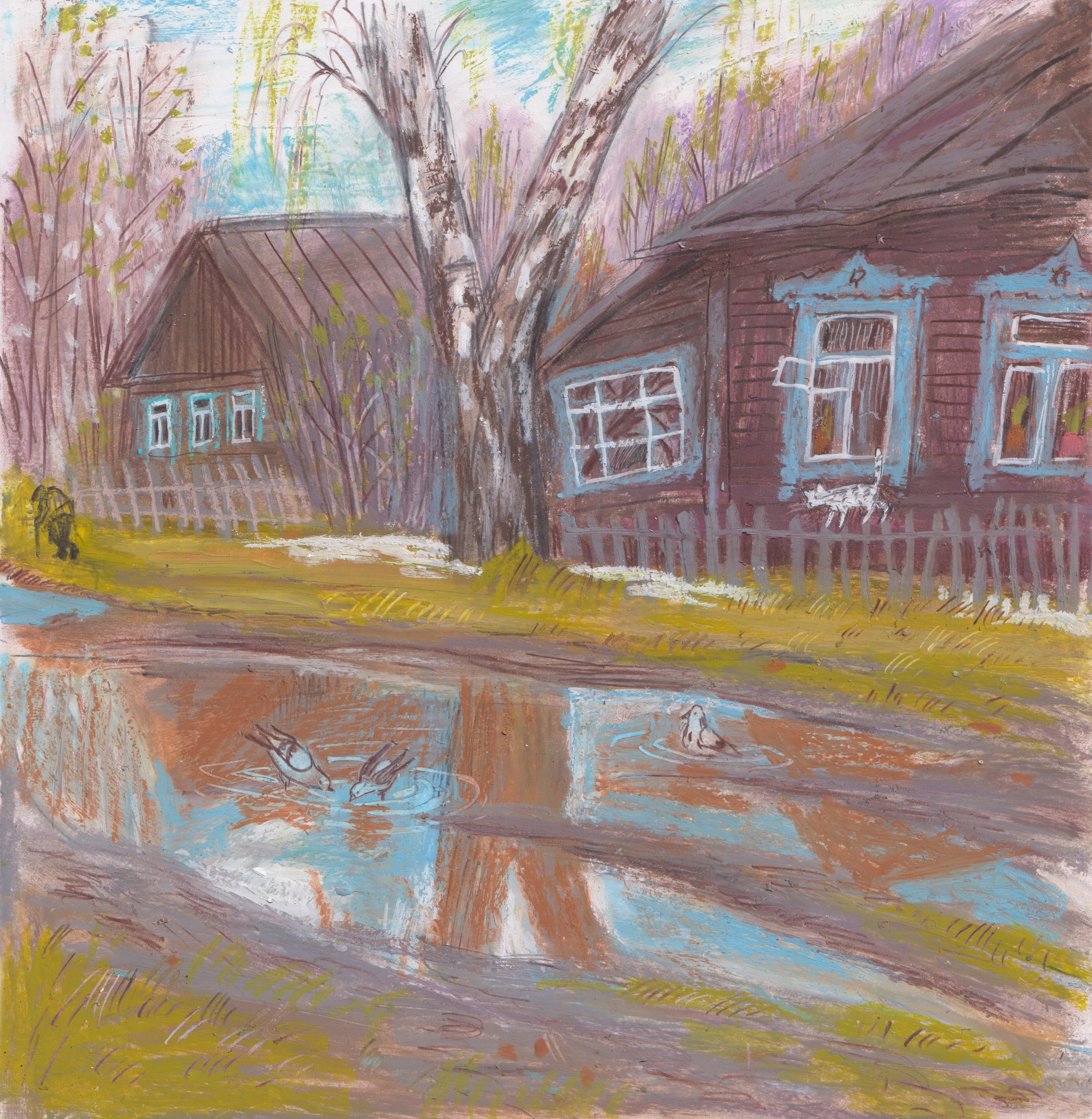 Пастель. Художник Карина Милосердова