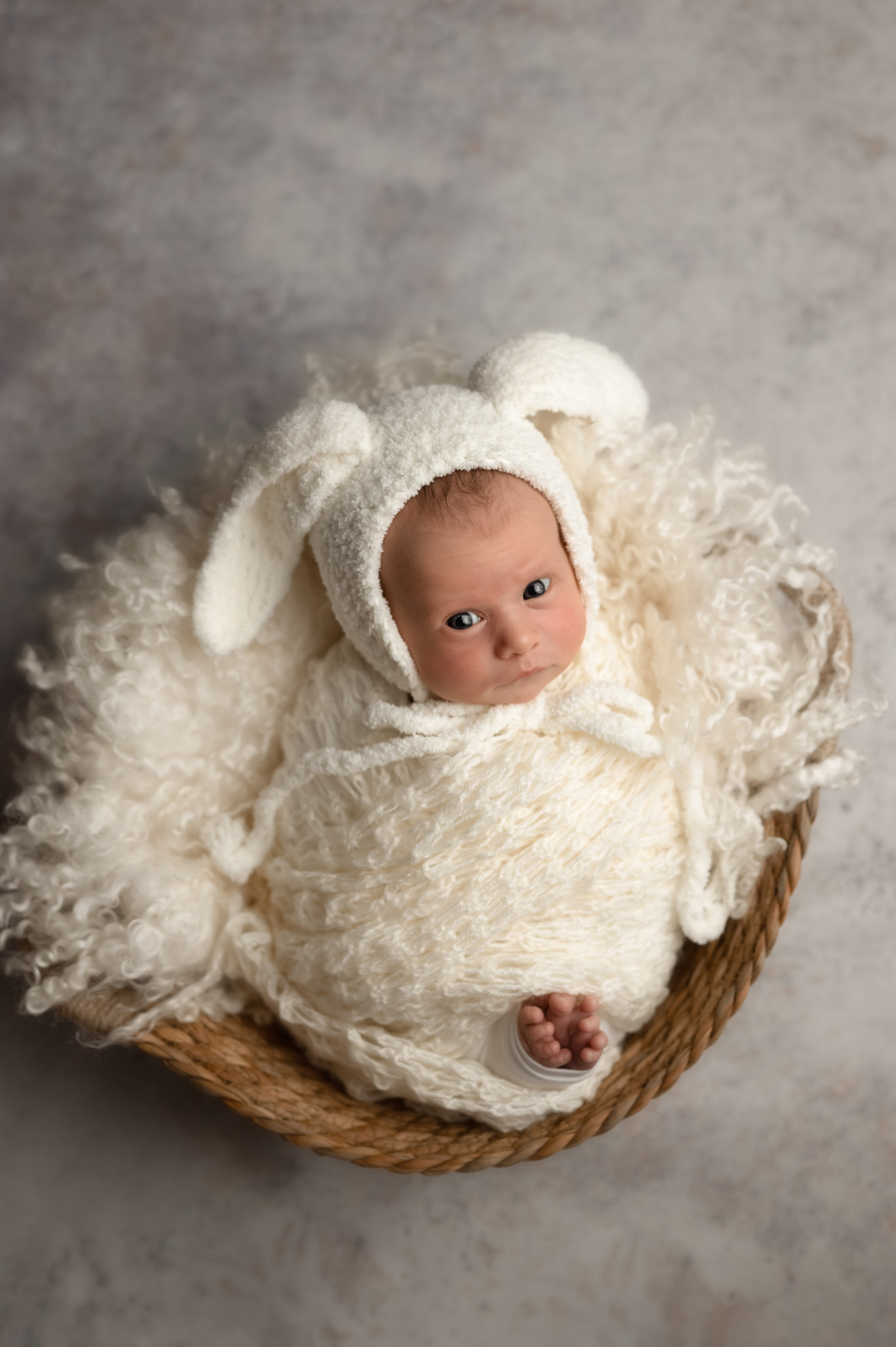 Классический ньюборн. Фотограф новорождённых Ольга Ушакова Москва