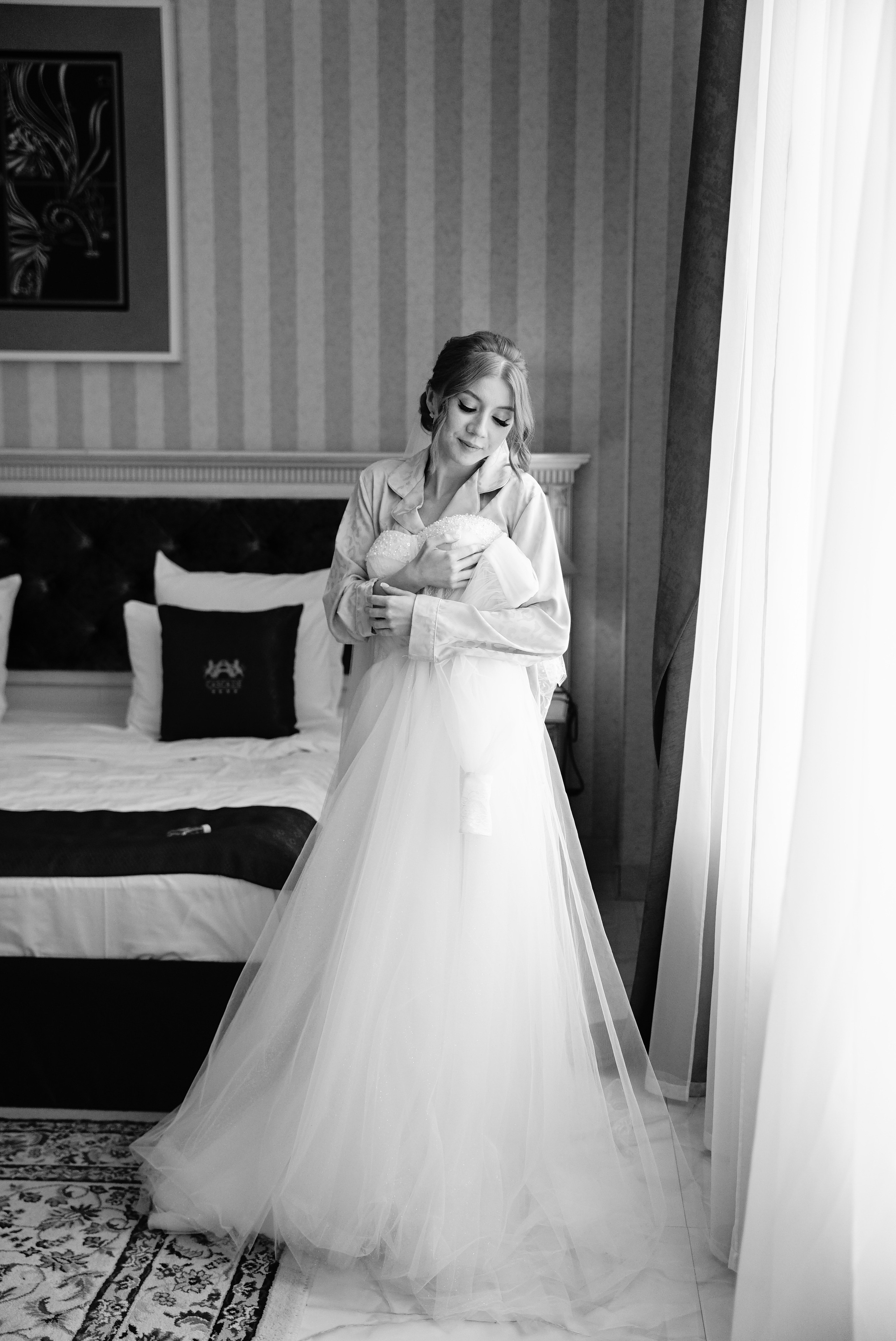 Сергей и Юлиана чб. Свадебный фотограф в Самаре Анна Ковалева