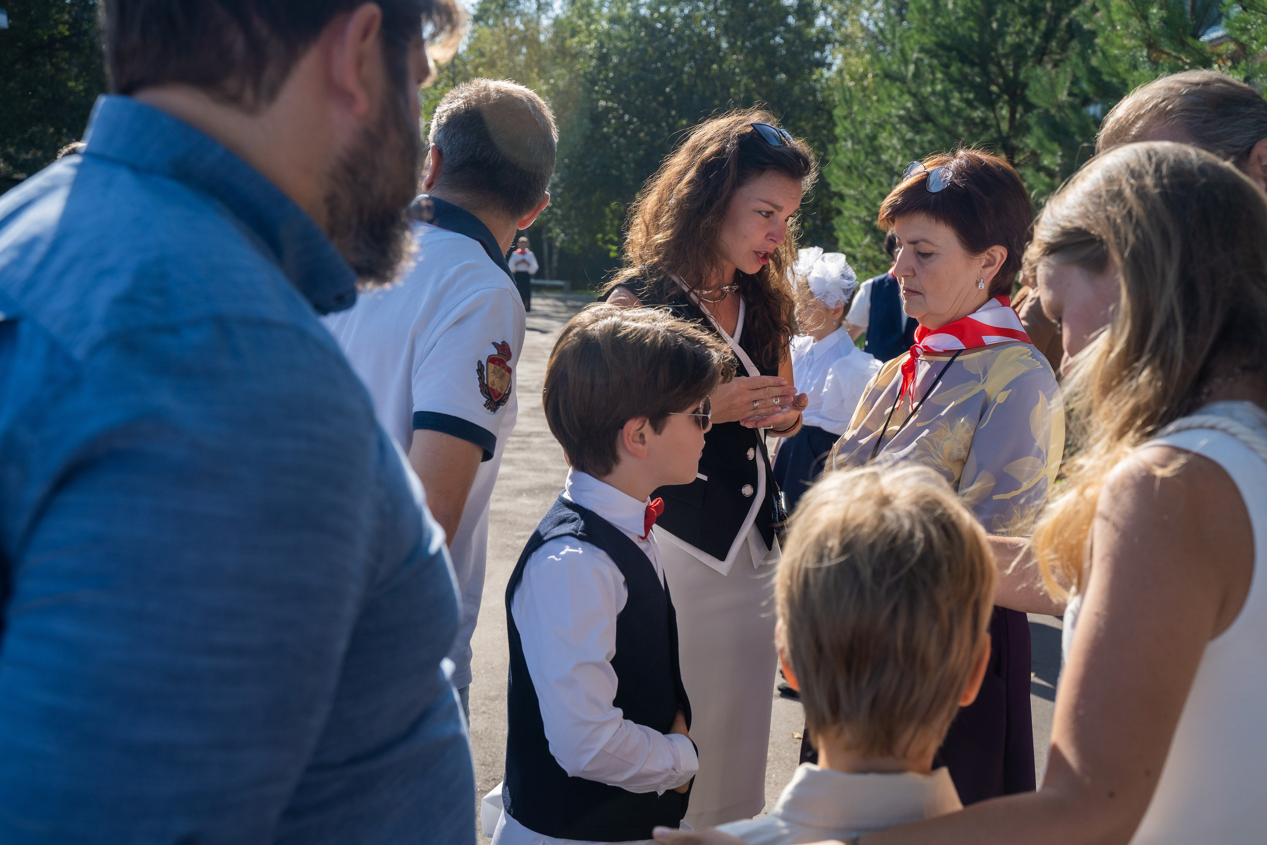 1 сентября в частной школе