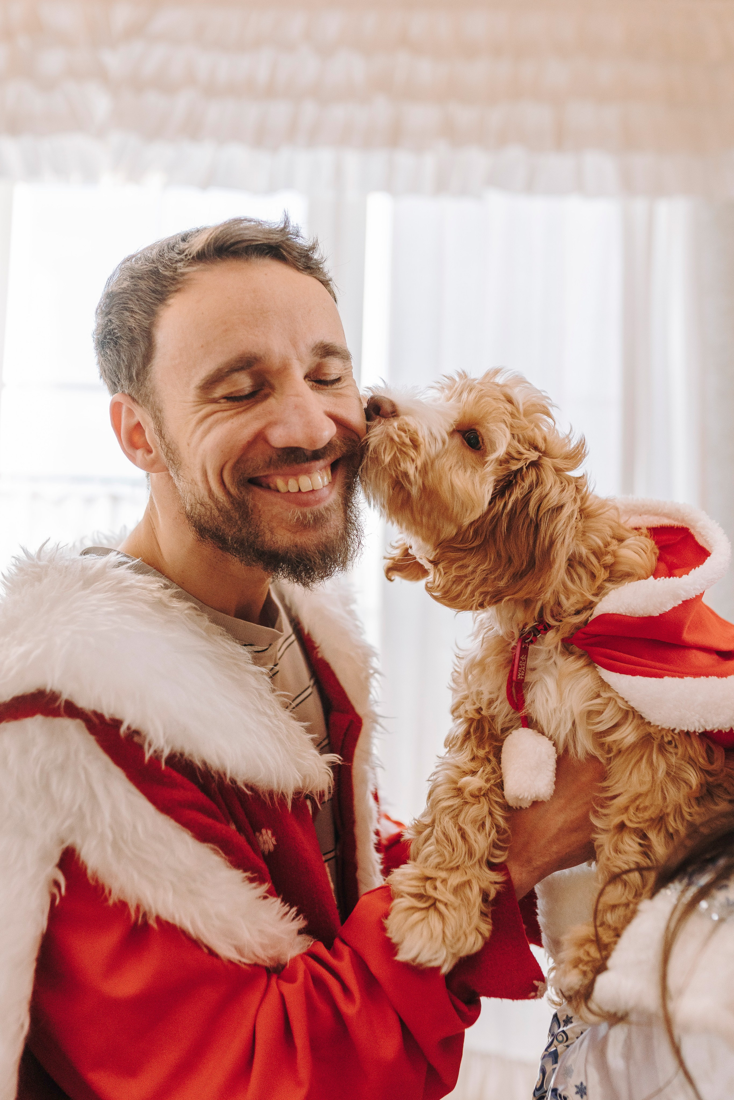 Мёрфи, Таня и Антон. Фотограф анималист в Спб недорого Олеся Майорова