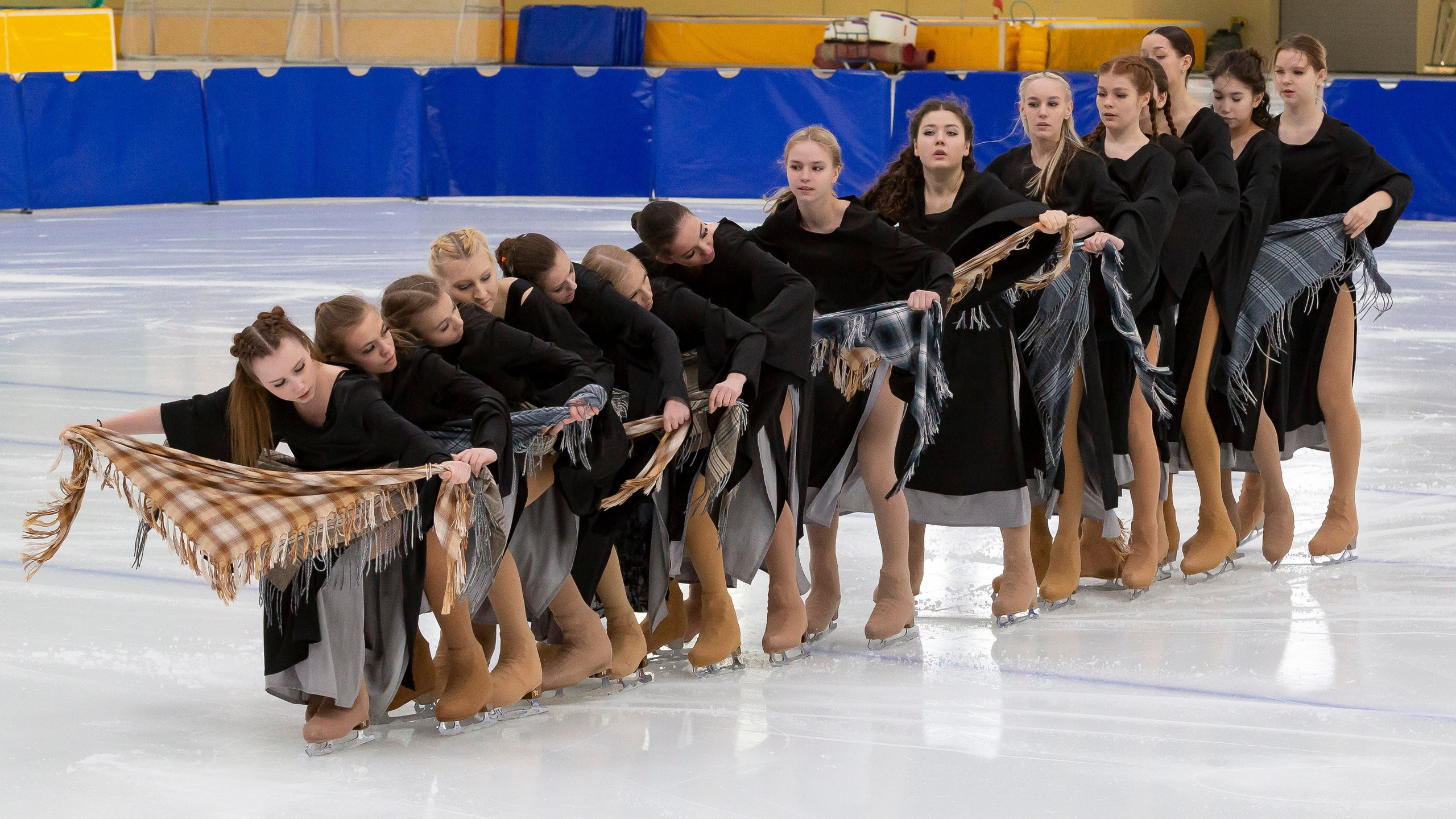 Открытый кубок Московского спорта среди спортивных балетов на льду. Детский театр на льду «АЛЕКО» 2024. Репортажный фотограф в Москве