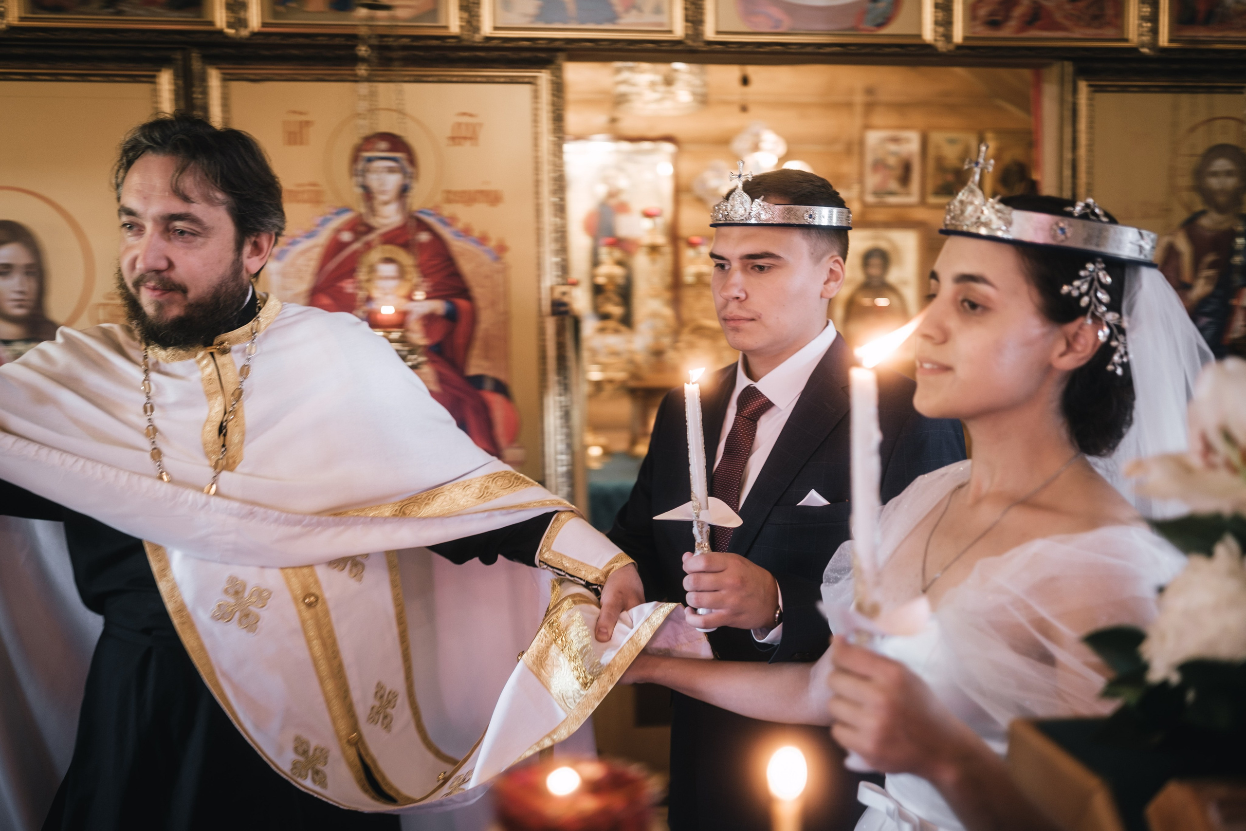 Венчание Кирилла и Дарьи. Фотограф в Москве Максим Скоробогатов