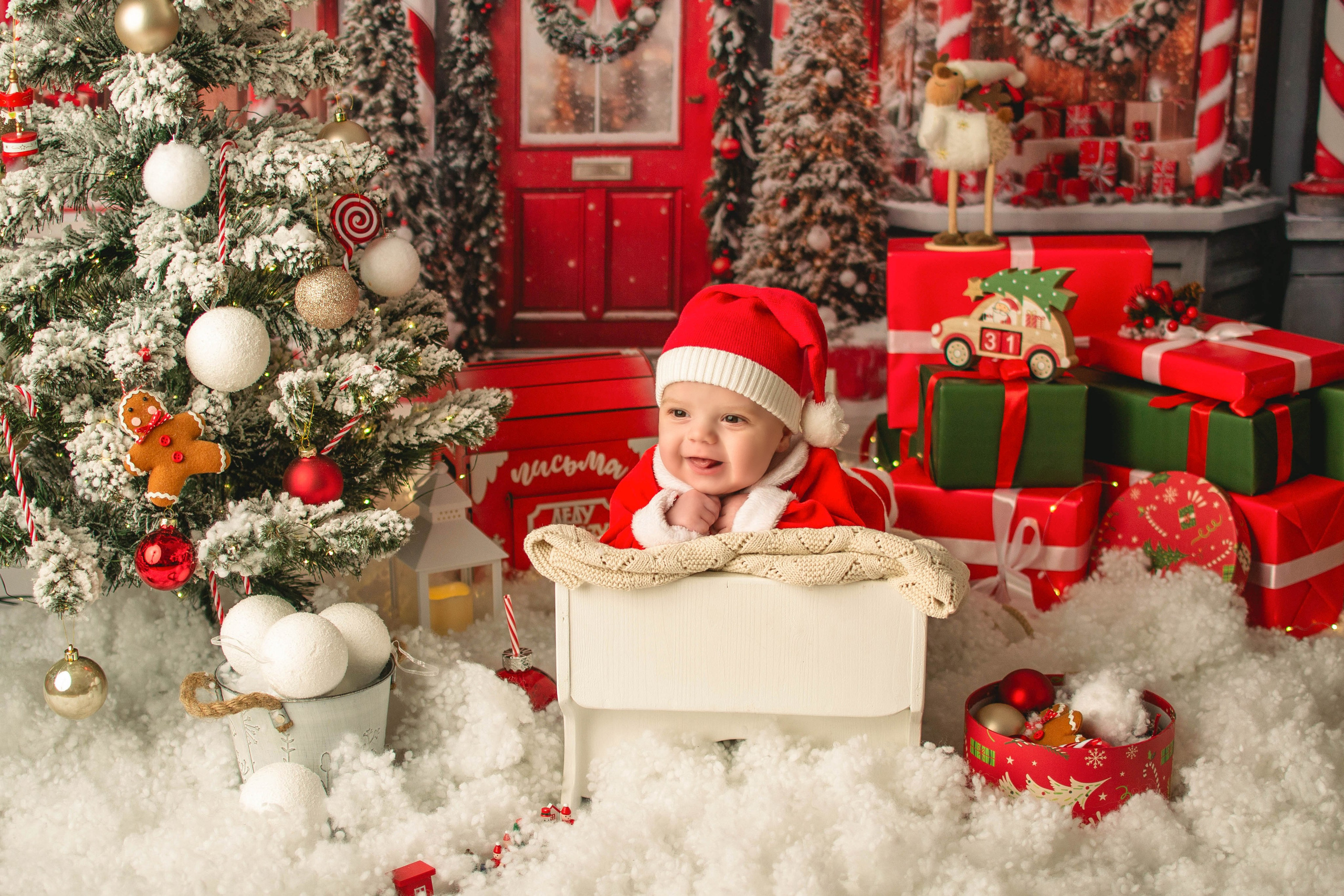 НОВЫЙ ГОД. Фотограф новорождённых в Санкт-Петербурге Наталья Булгакова