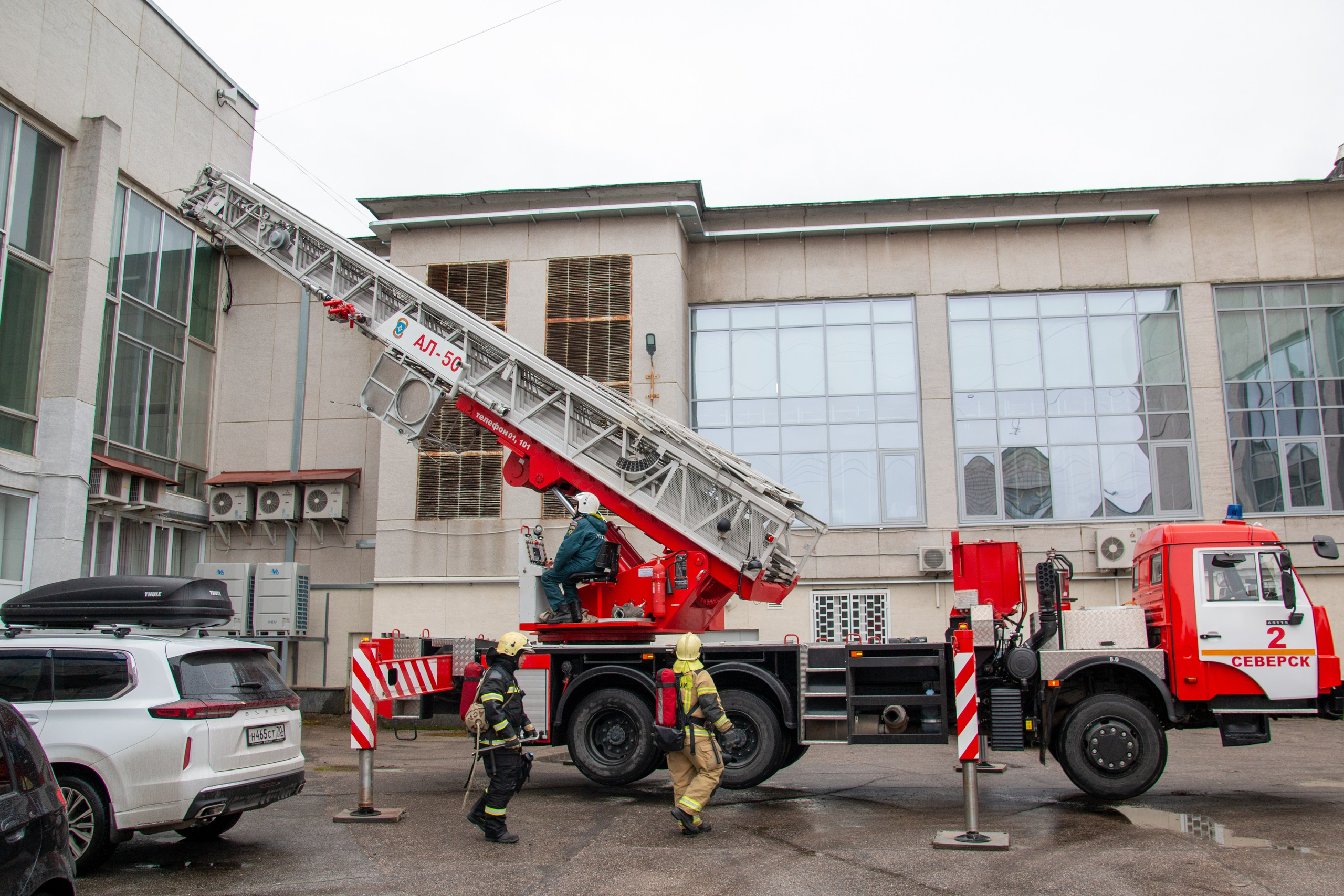 Репортаж «Пожарная тренировка». Ваш фотограф Северск | Томск