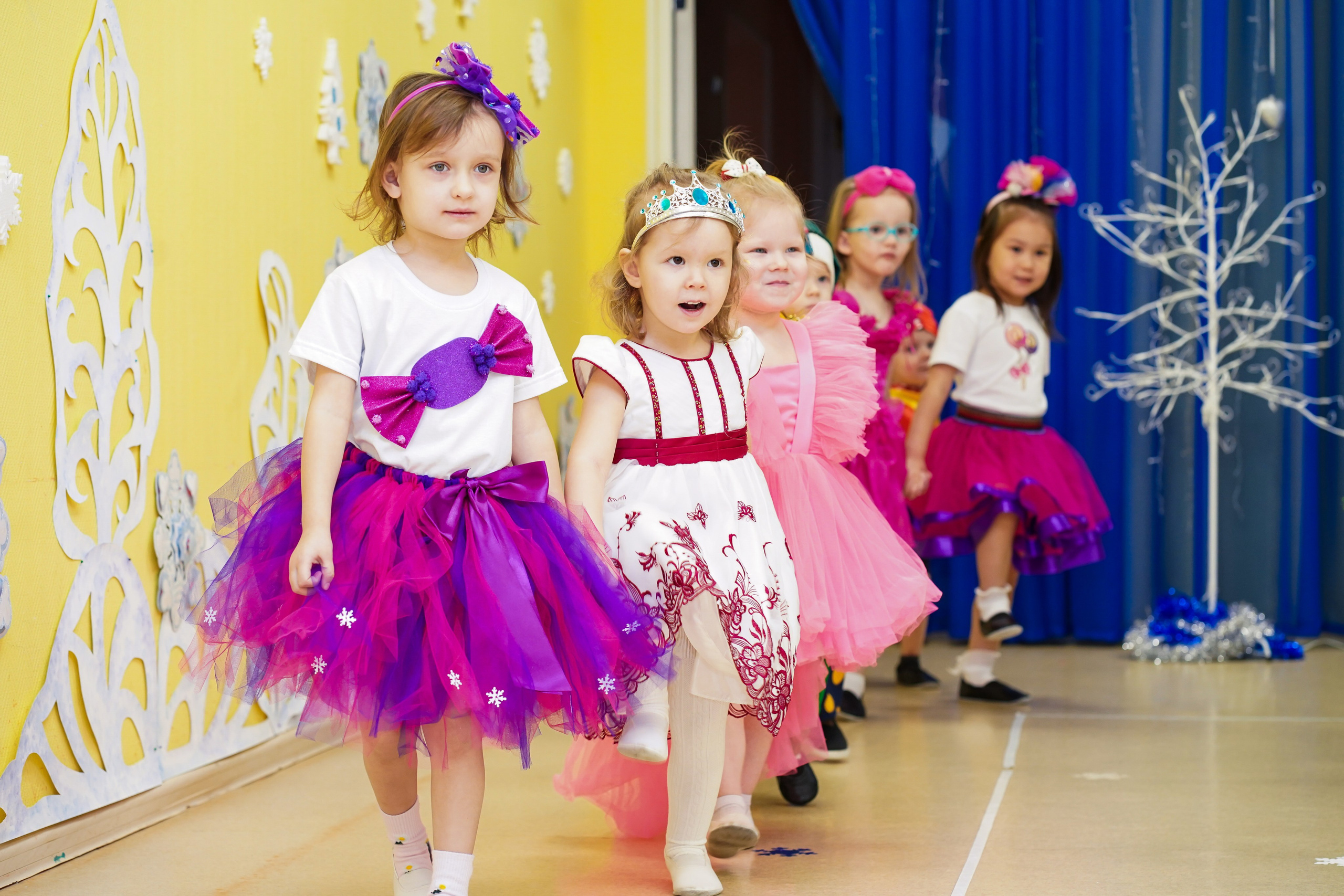 Новогодний утренник в садике. Семейный и портретный фотограф в Екатеринбурге Анна Лобанова