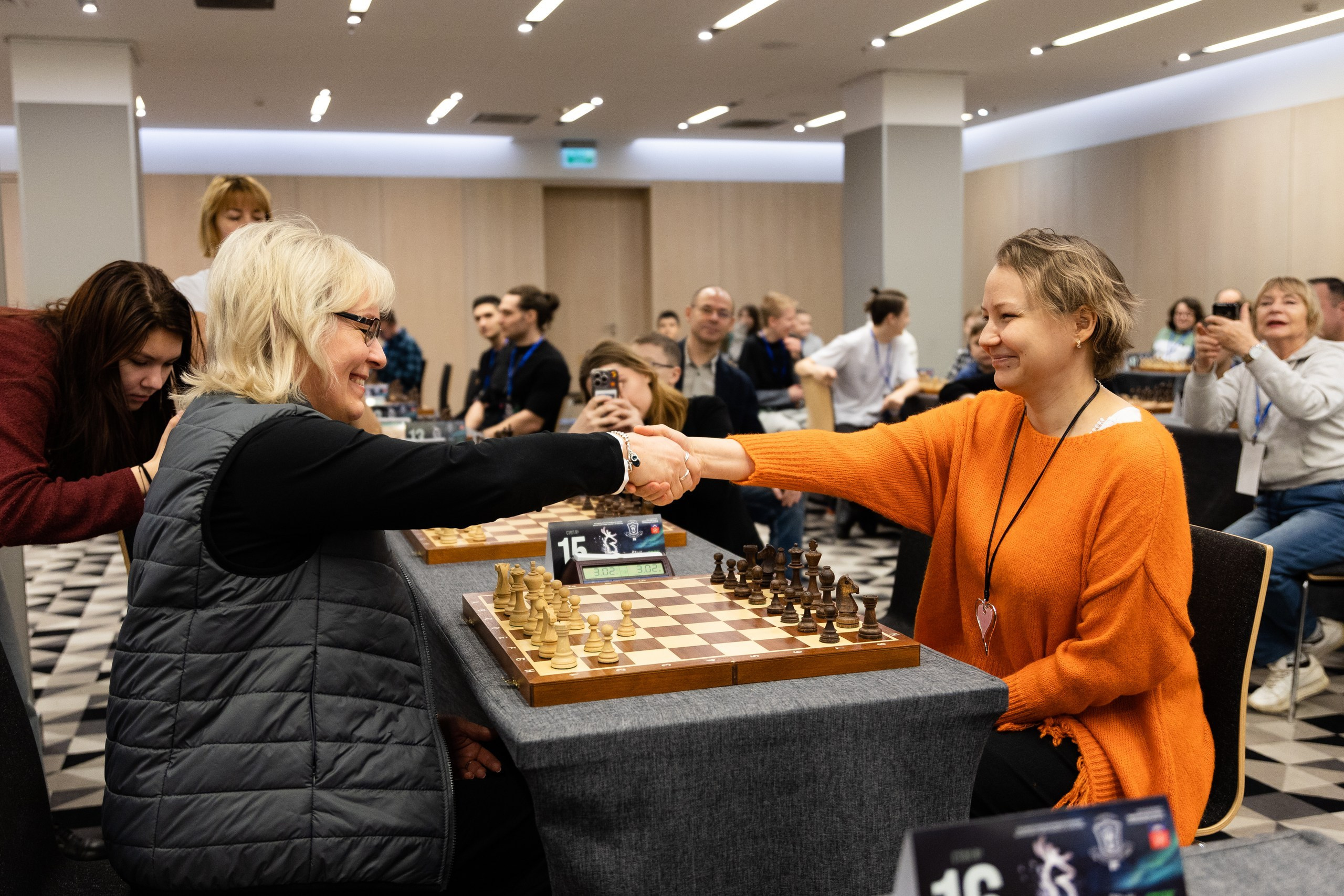 Шахматный турнир. Репортажный фотограф в Мурманской области