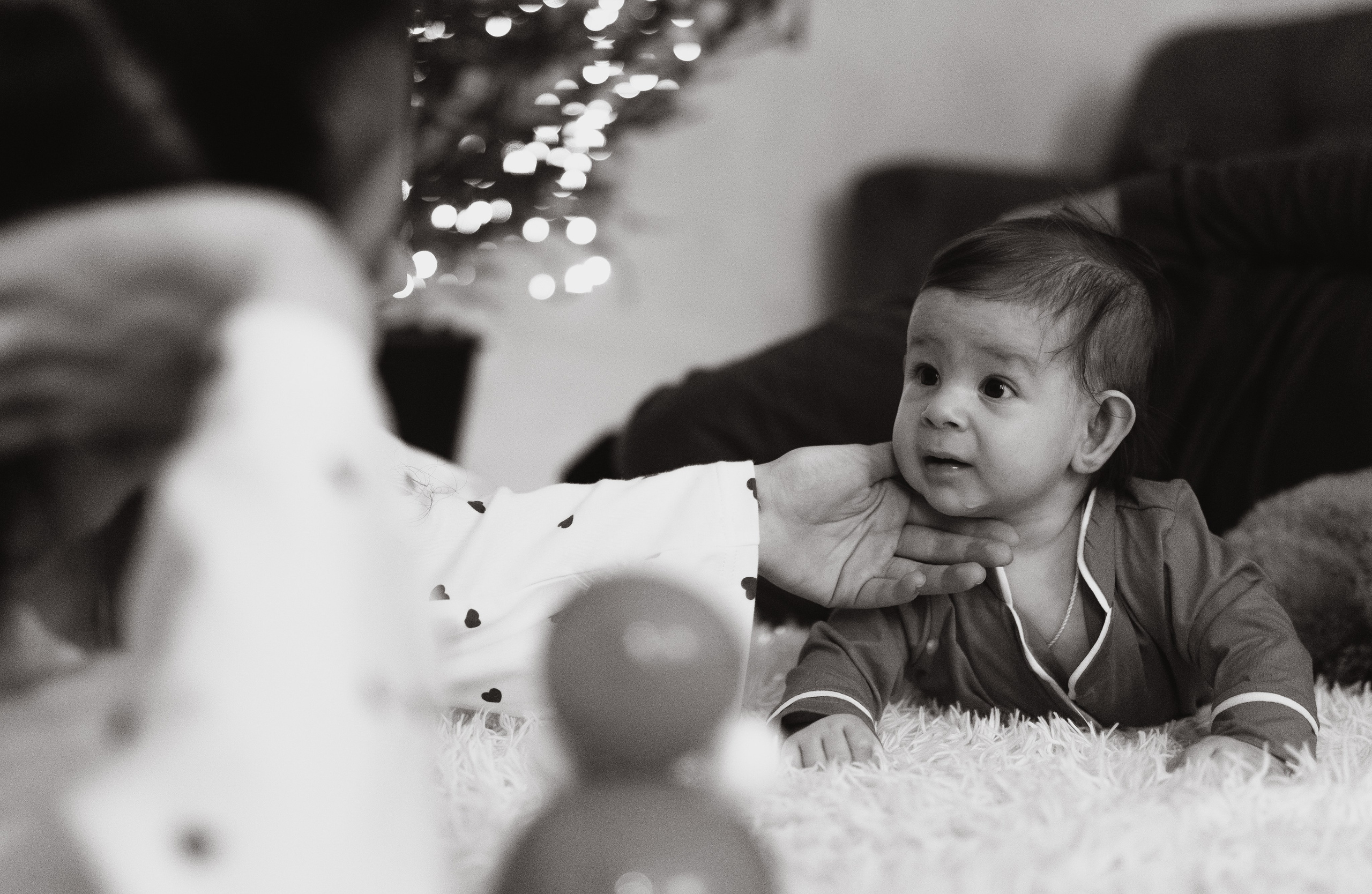 Домашняя Новогодняя история. Семейный, ньюборн фотограф, фотограф на роды в Москве, Виктория Тюльдюкова