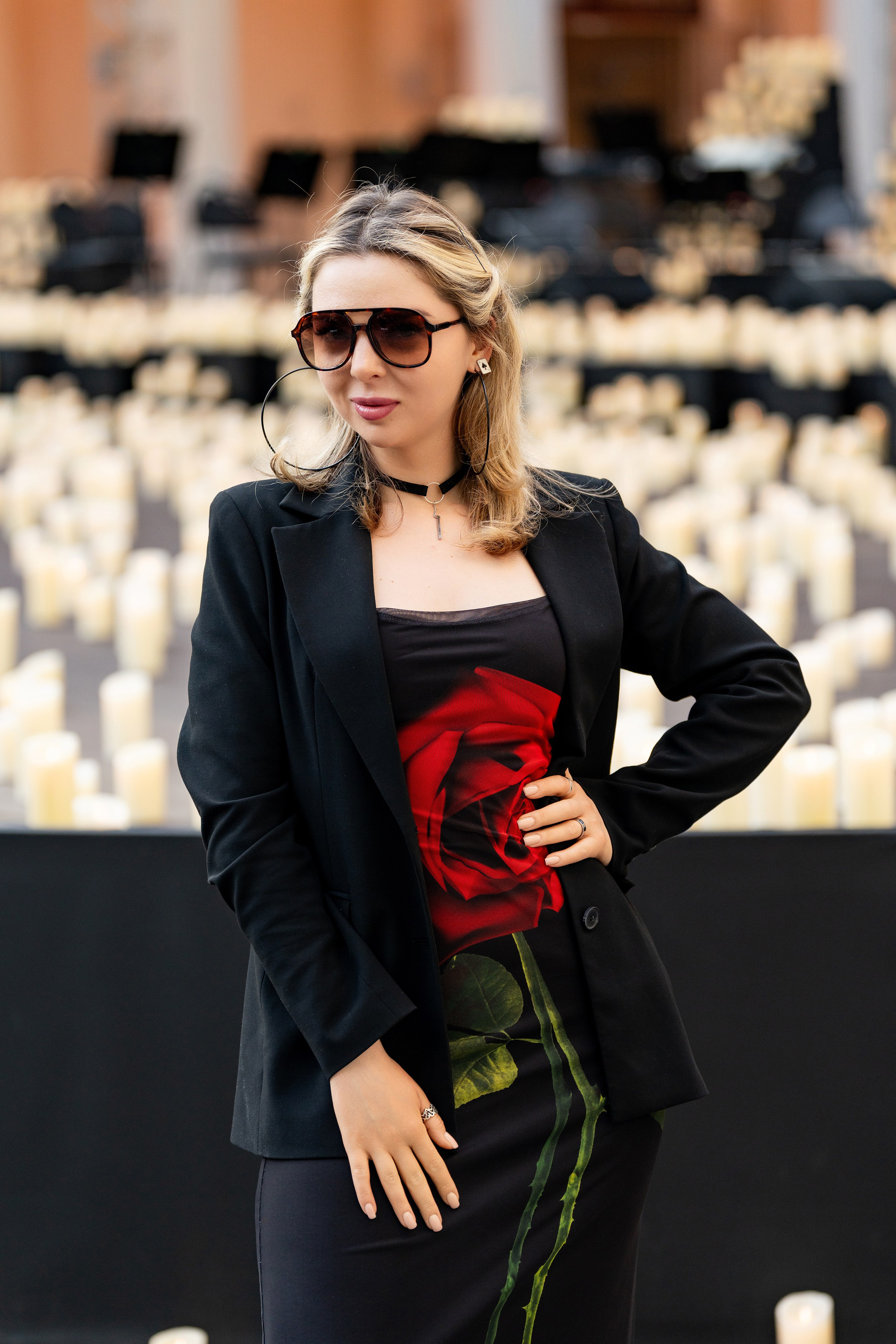 Симфонический оркестр Lumisfera при свечах. Фотограф Никита Комаров