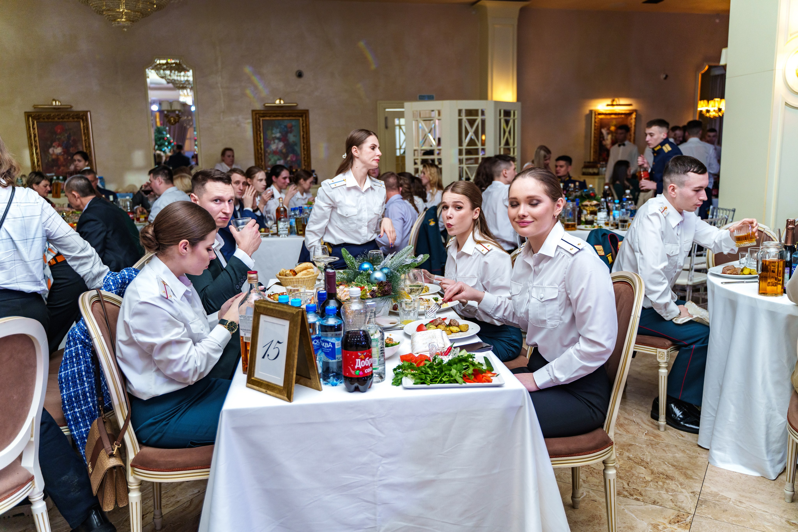 Фотосъемка выпуска военной академии и вручение дипломов