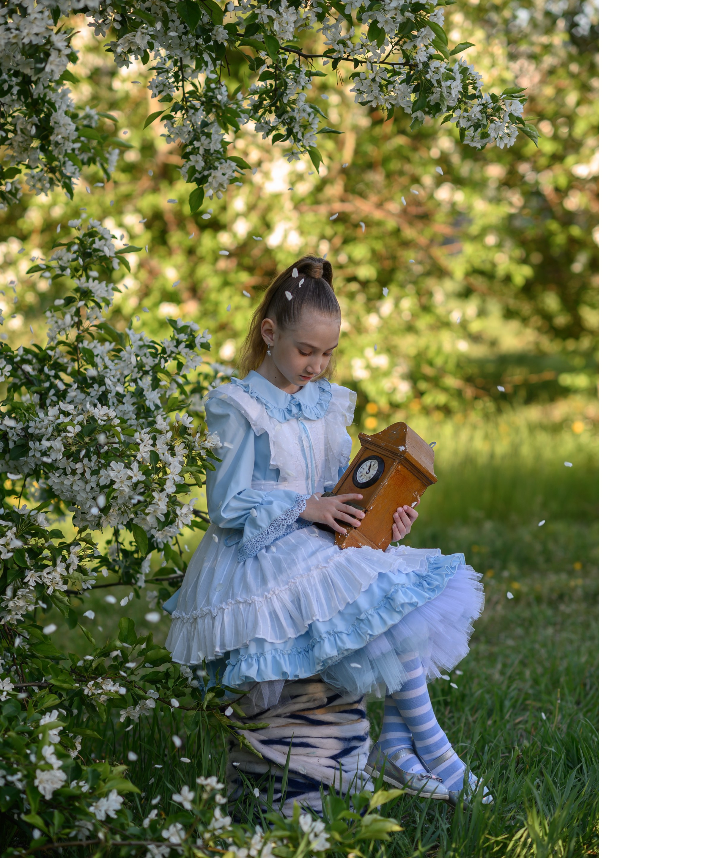 АЛИСА В ЦВЕТЕНИИ. Семейный фотограф Екатеринбург Лора Мур