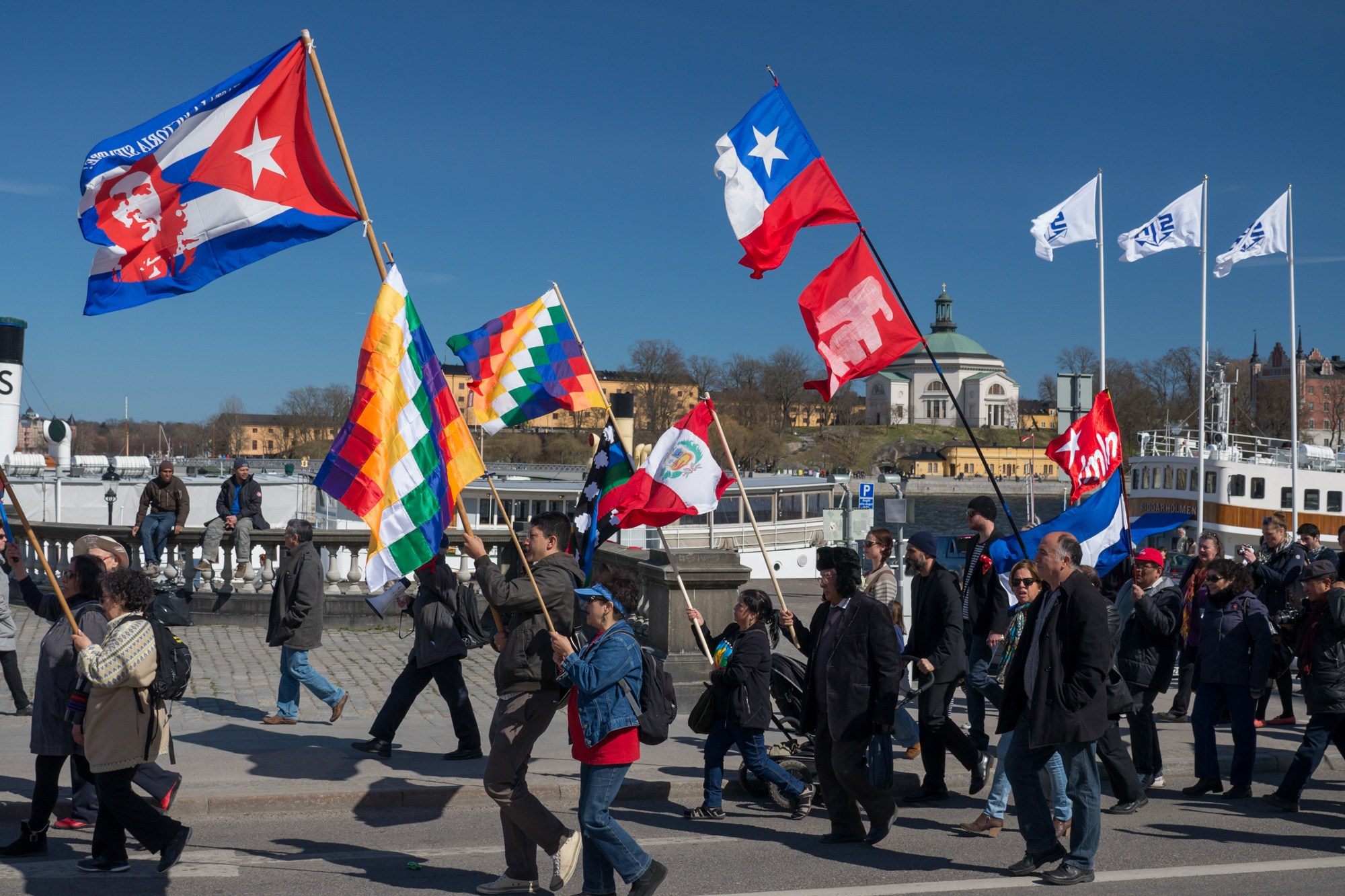 Швеция, Стокгольм, 1 мая. Фотограф Алексей Скоробогатько