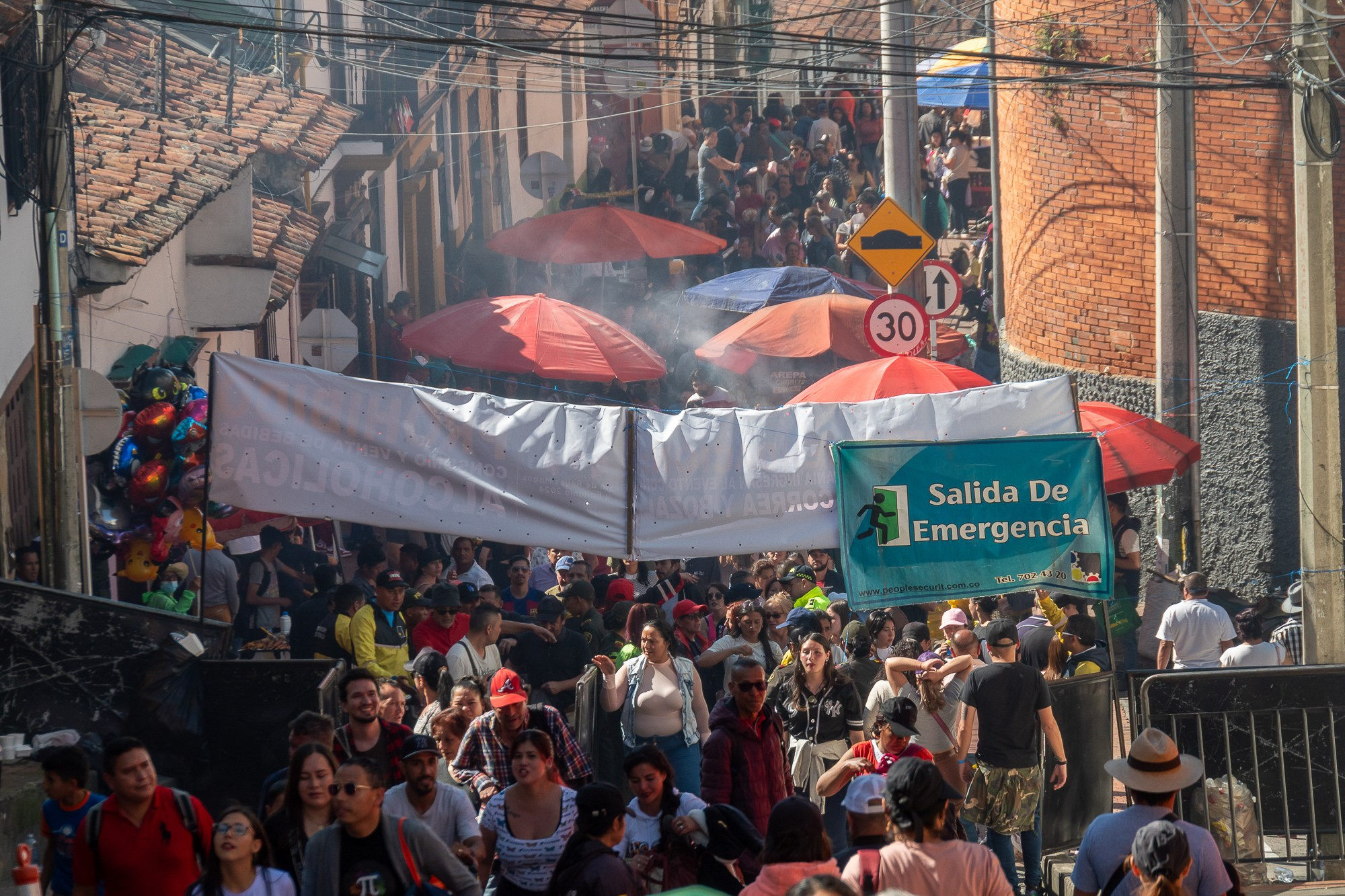Богота, столица Колумбии. Bogotá, the capital of Colombia. Фотограф Алексей Скоробогатько