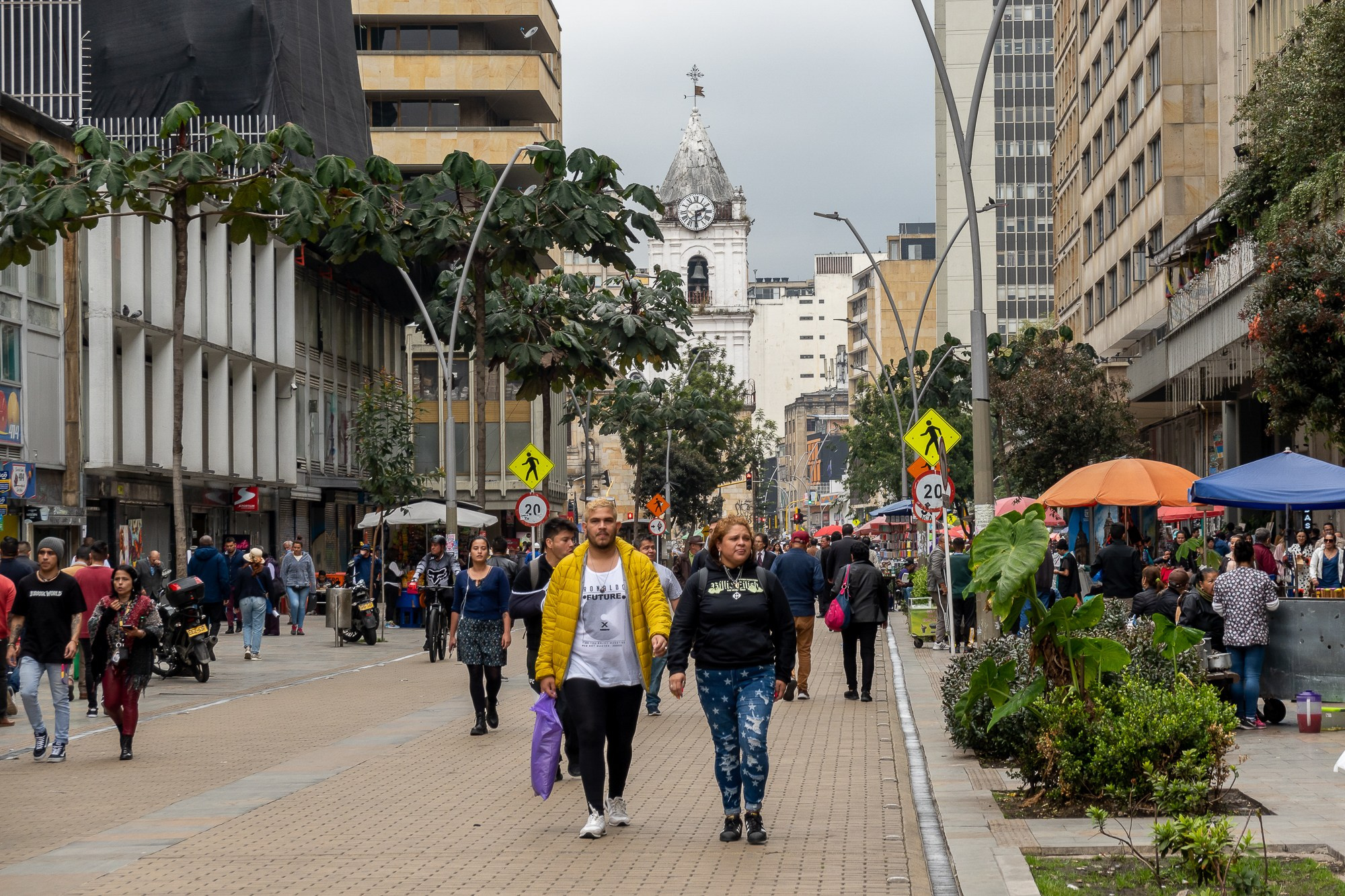 Богота, столица Колумбии. Bogotá, the capital of Colombia. Фотограф Алексей Скоробогатько