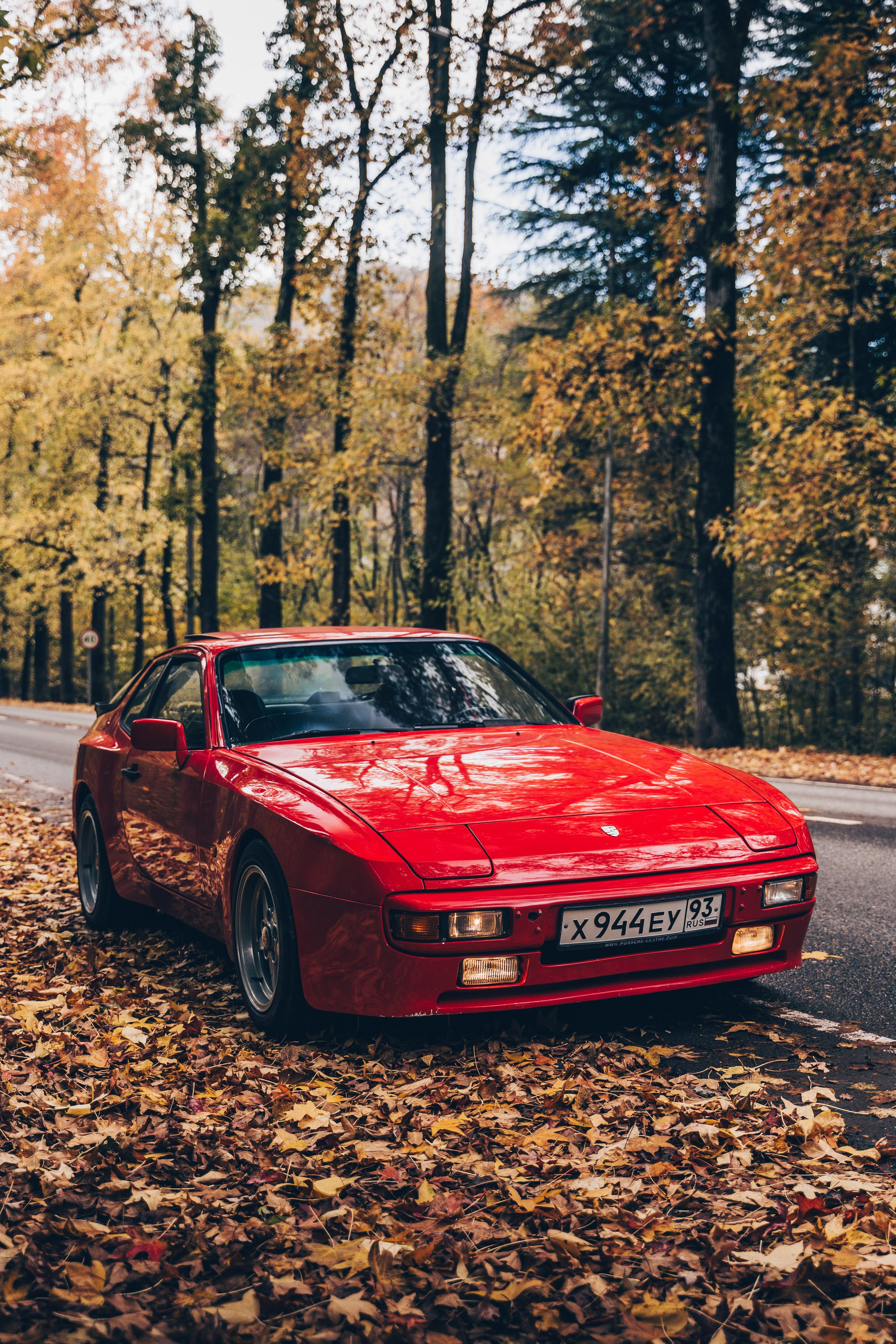 Autumn with Old Porsche. Автомобильный и просто лучший фотограф в Сочи Nikita No Name