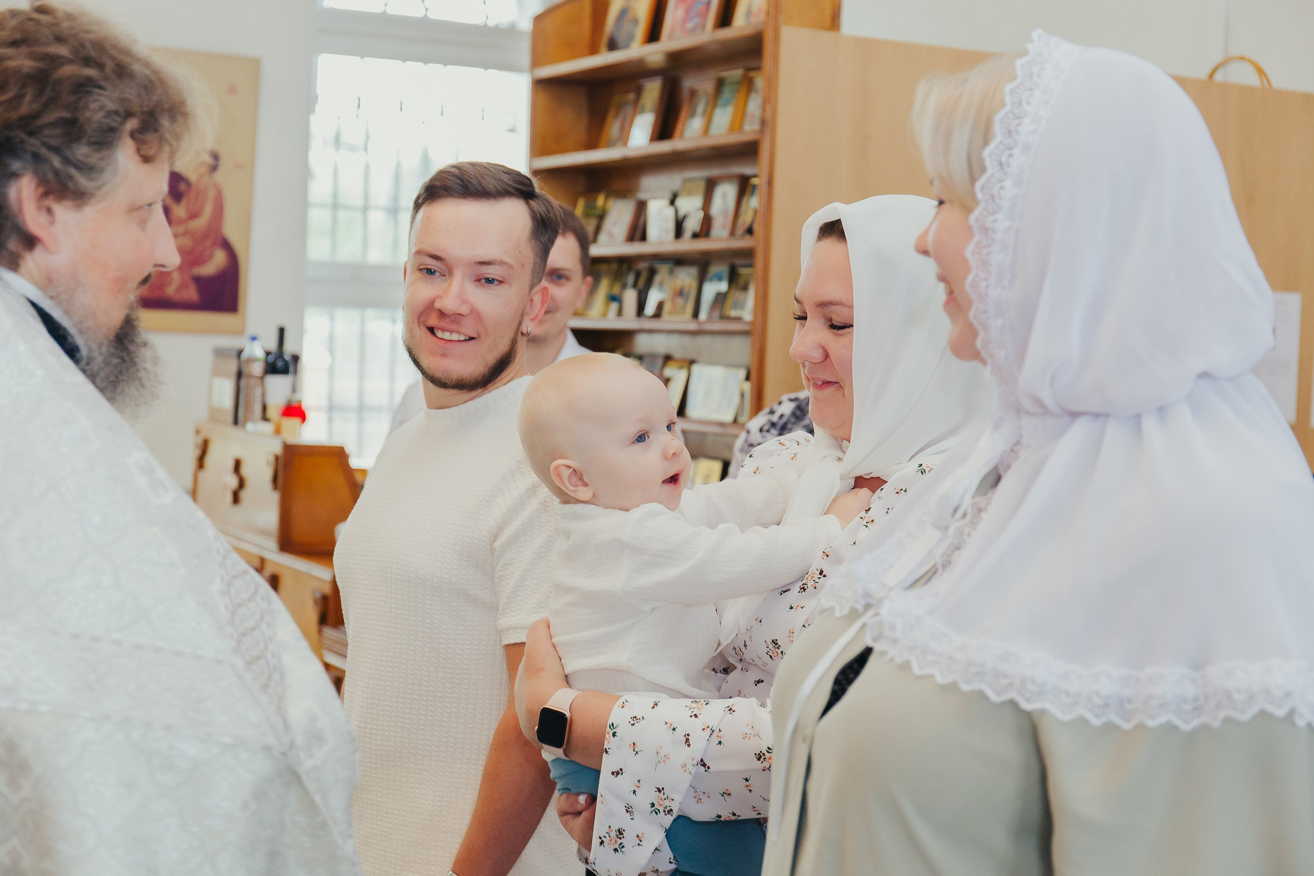 Фотосъемка Крещения в Сергиевом Посаде. Фотограф новорожденных и детский в Сергиевом Посаде Кругликова Юлия