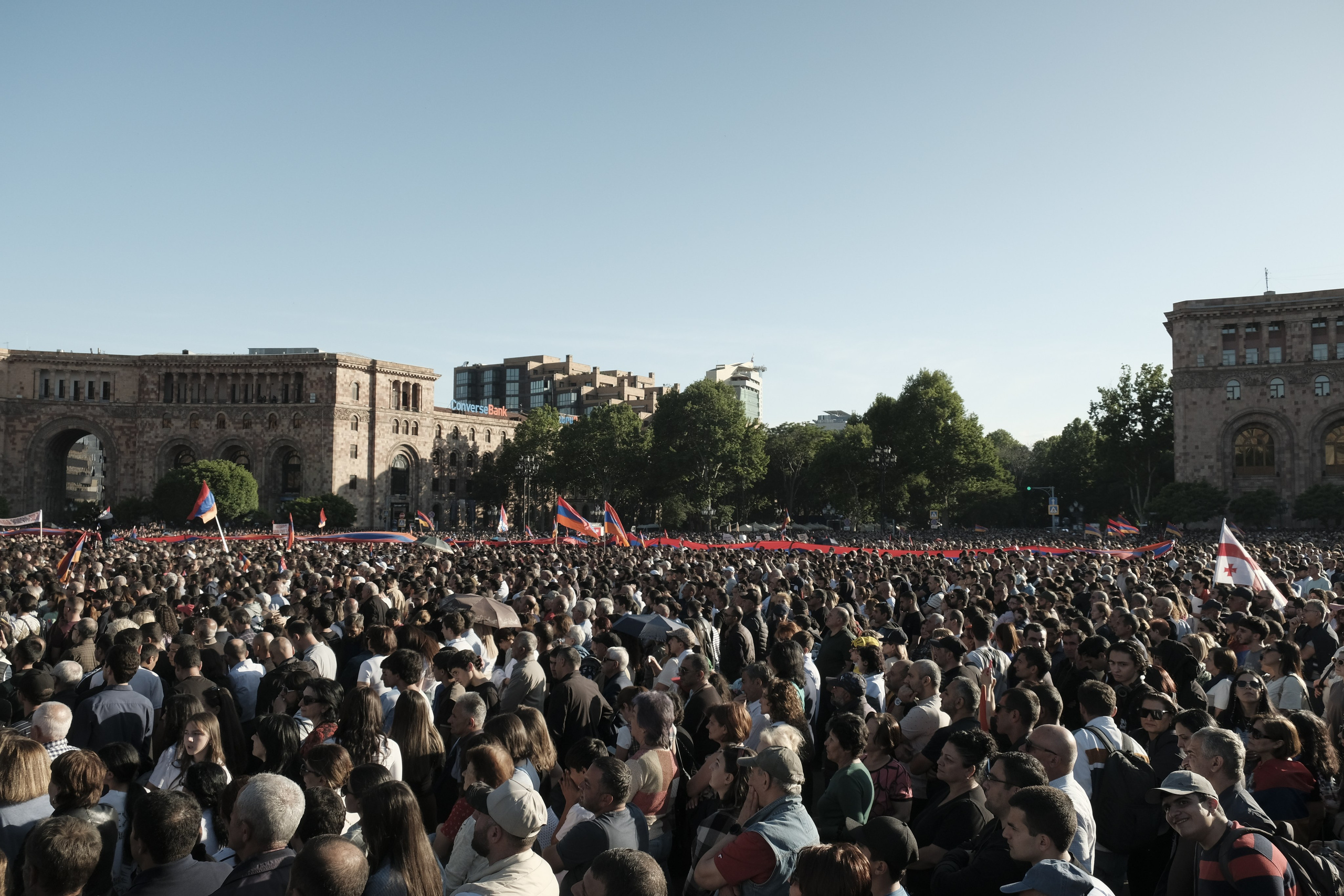 Protest rallies from Armenia. Kirillov Egor
